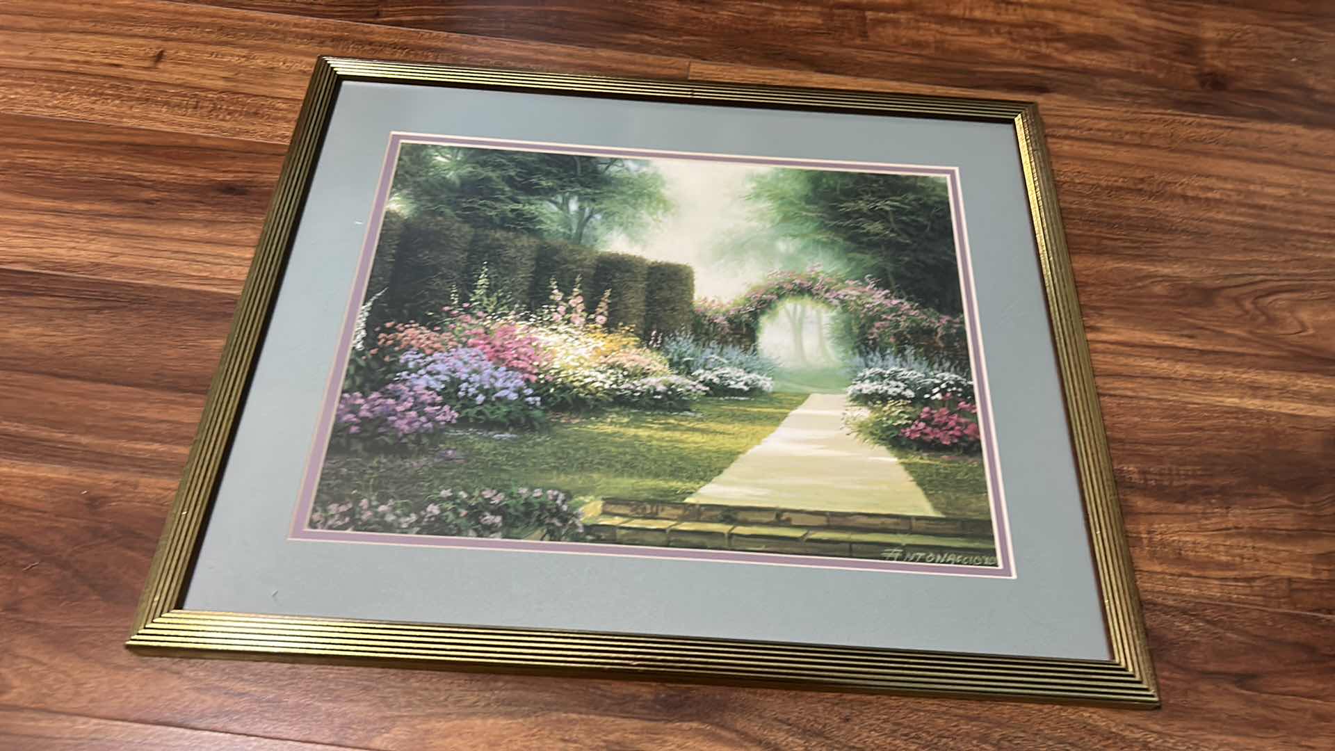 Photo 1 of ARTWORK AND WORLD MAP 21.25” x 17.25”