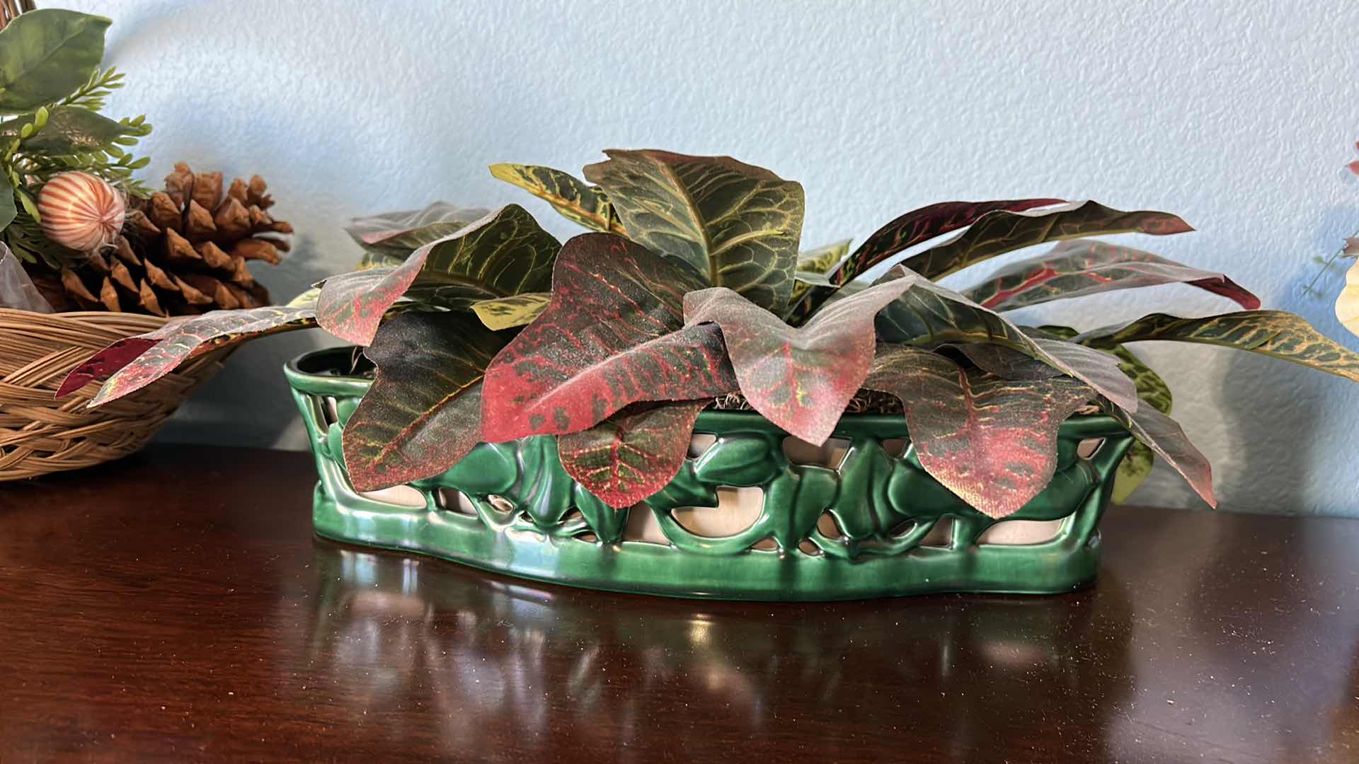 Photo 4 of HOME DECOR- 3 FAUX FLORAL AND GREENERY ARRANGEMENTS