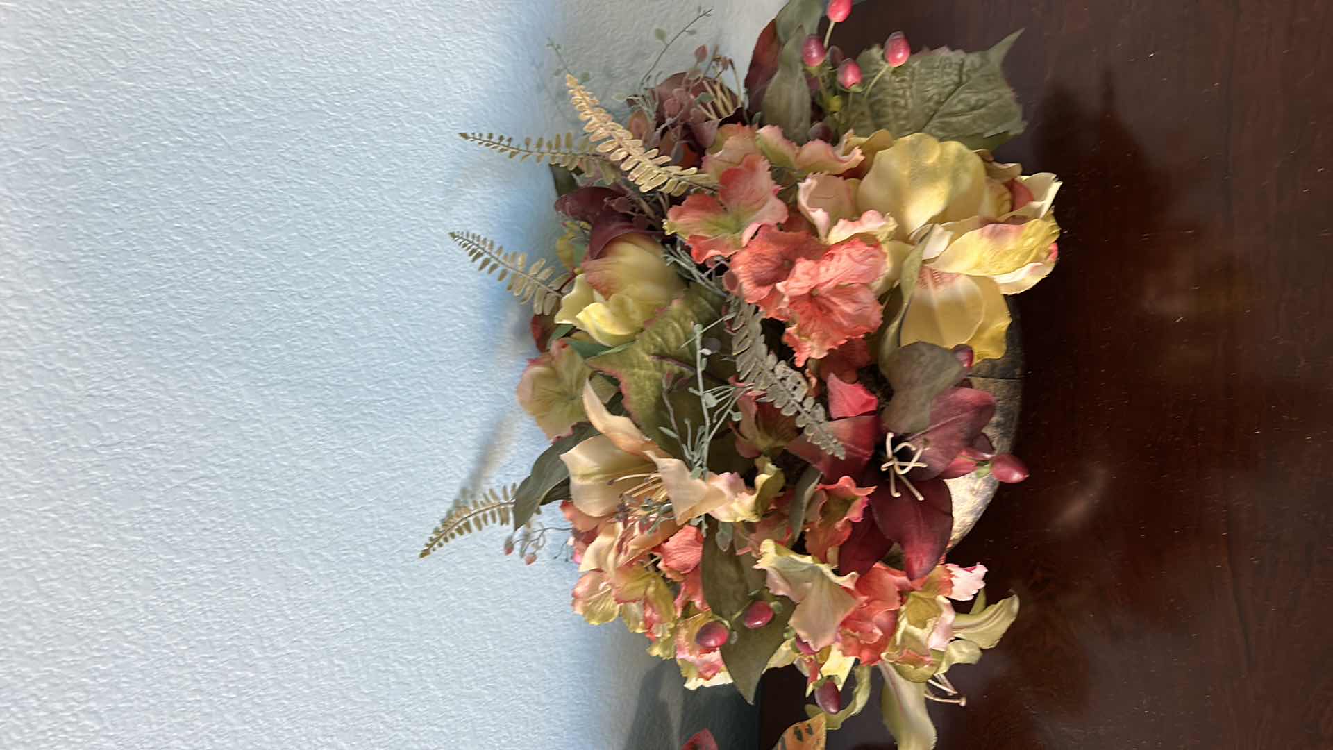 Photo 1 of HOME DECOR- 3 FAUX FLORAL AND GREENERY ARRANGEMENTS