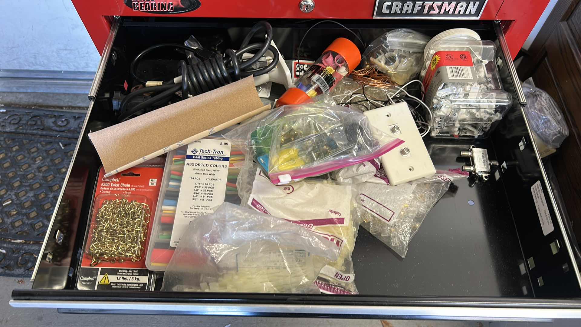 Photo 1 of CRAFTSMAN 4 DRAWER TOOL CHEST WITH TOOLS