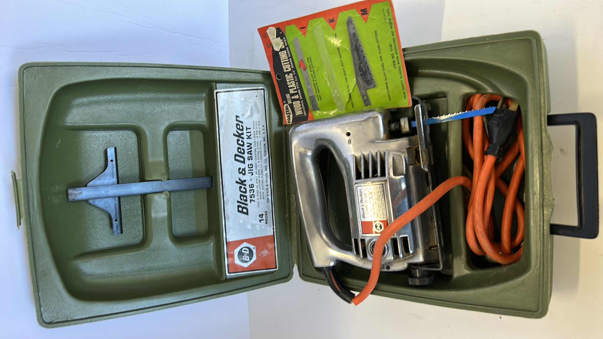 Photo 1 of BLACK AND DECKER JIG SAW KIT