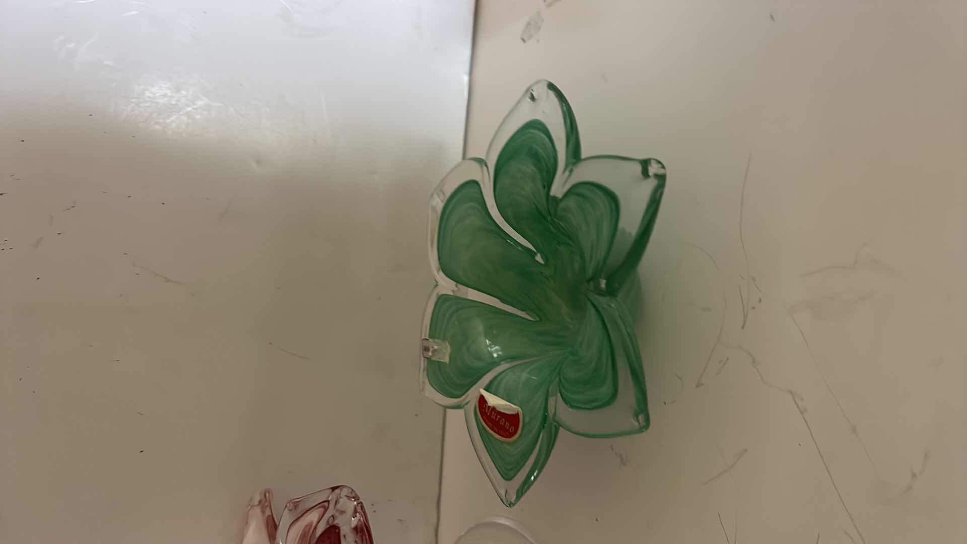 Photo 1 of MURANO BLOWN GLASS FLOWERS