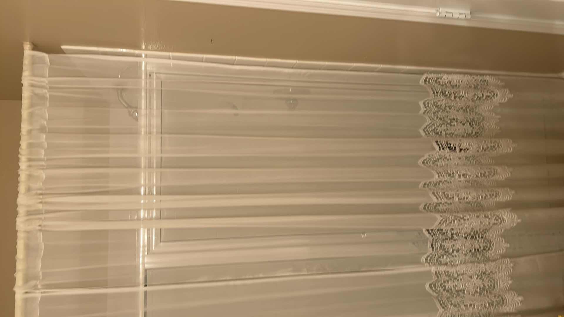 Photo 1 of 2 SHEER PANELS, SHELL COLLECTION & PITCHER WITH BOWL