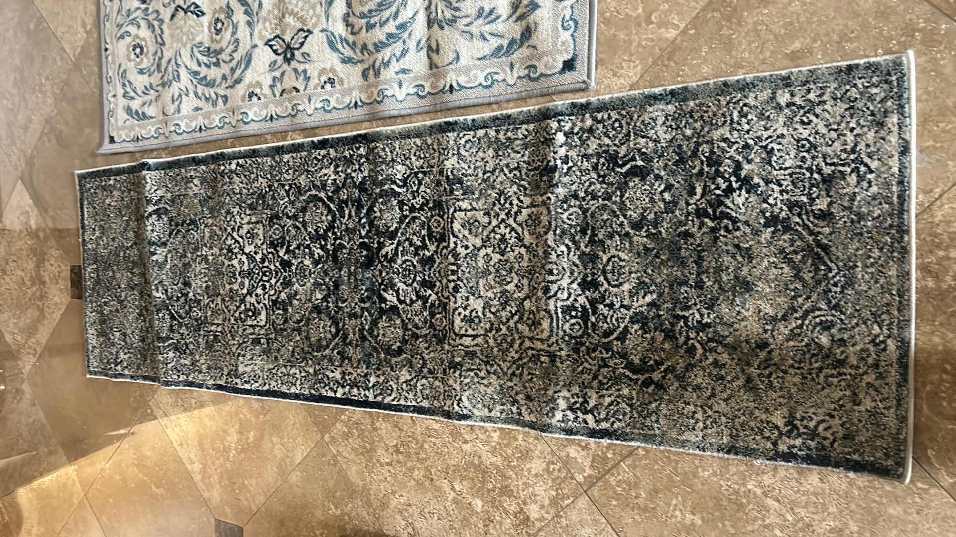 Photo 2 of 2 BLUE AND IVORY CARPETS