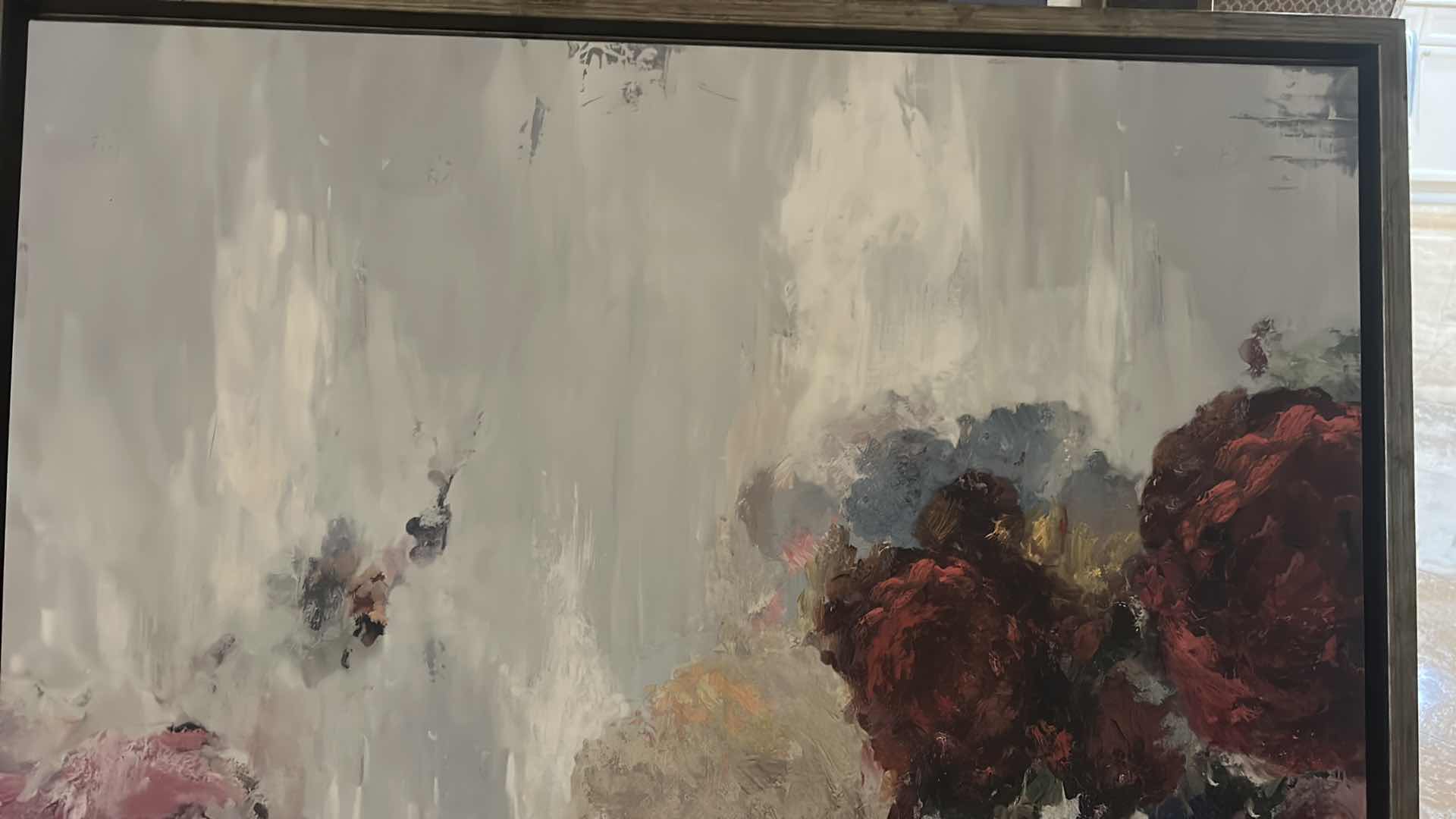 Photo 1 of NEW WALL DECOR- ABSTRACT ROSE ARTWORK 32 1/2“ x 32 1/2“