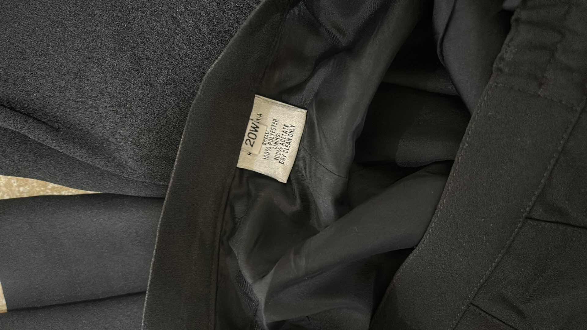 Photo 1 of WOMENSWEAR- 10 PAIRS DRESS SLACKS SIZE 20W