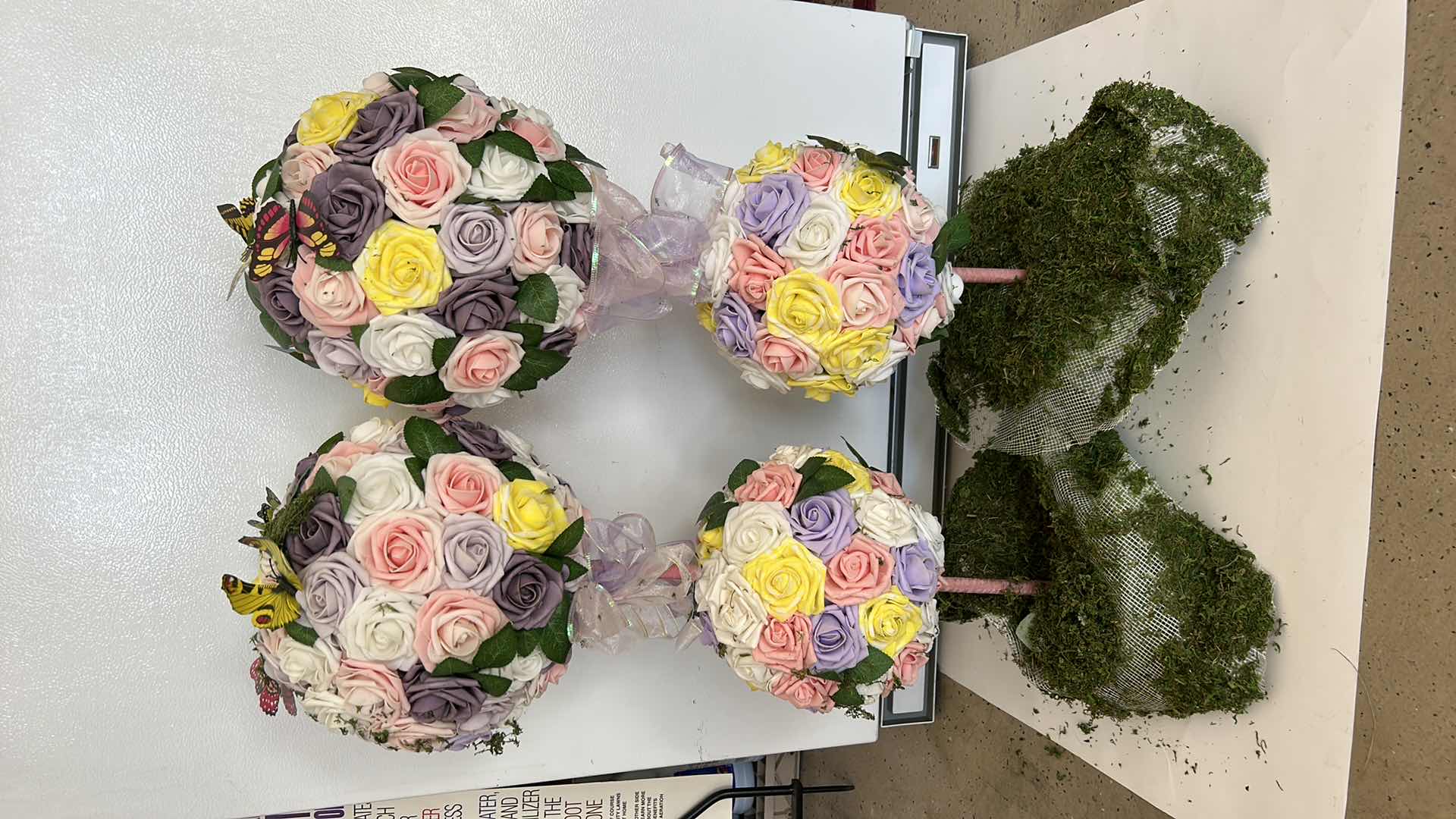 Photo 1 of 2 PASTEL TOPIARIES