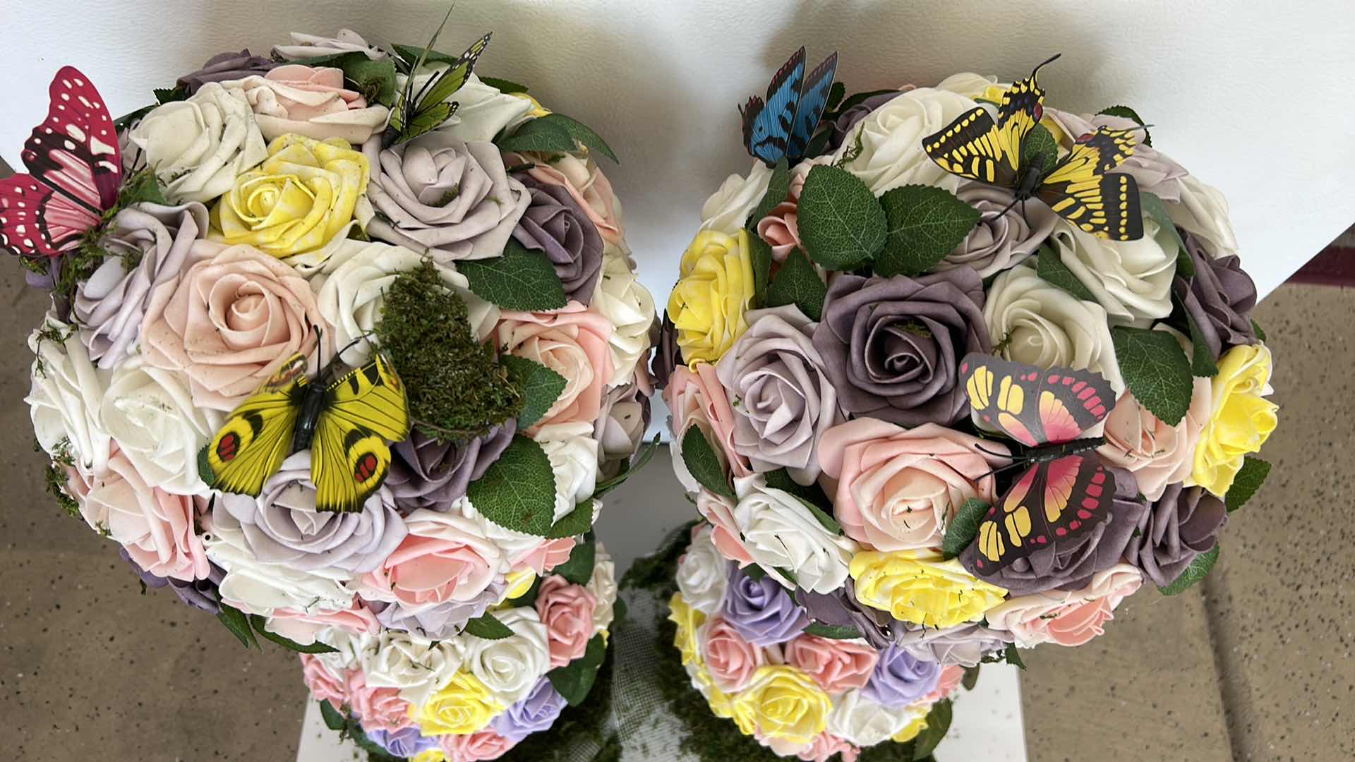 Photo 1 of 2 PASTEL TOPIARIES