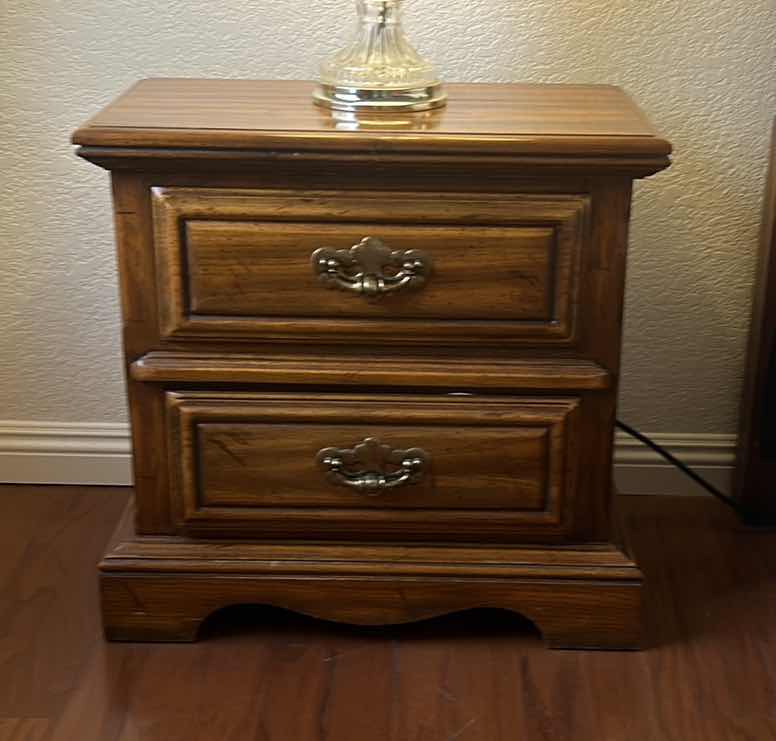 Photo 1 of 2 WOOD NIGHT STANDS 26“ x 15“ x 25“