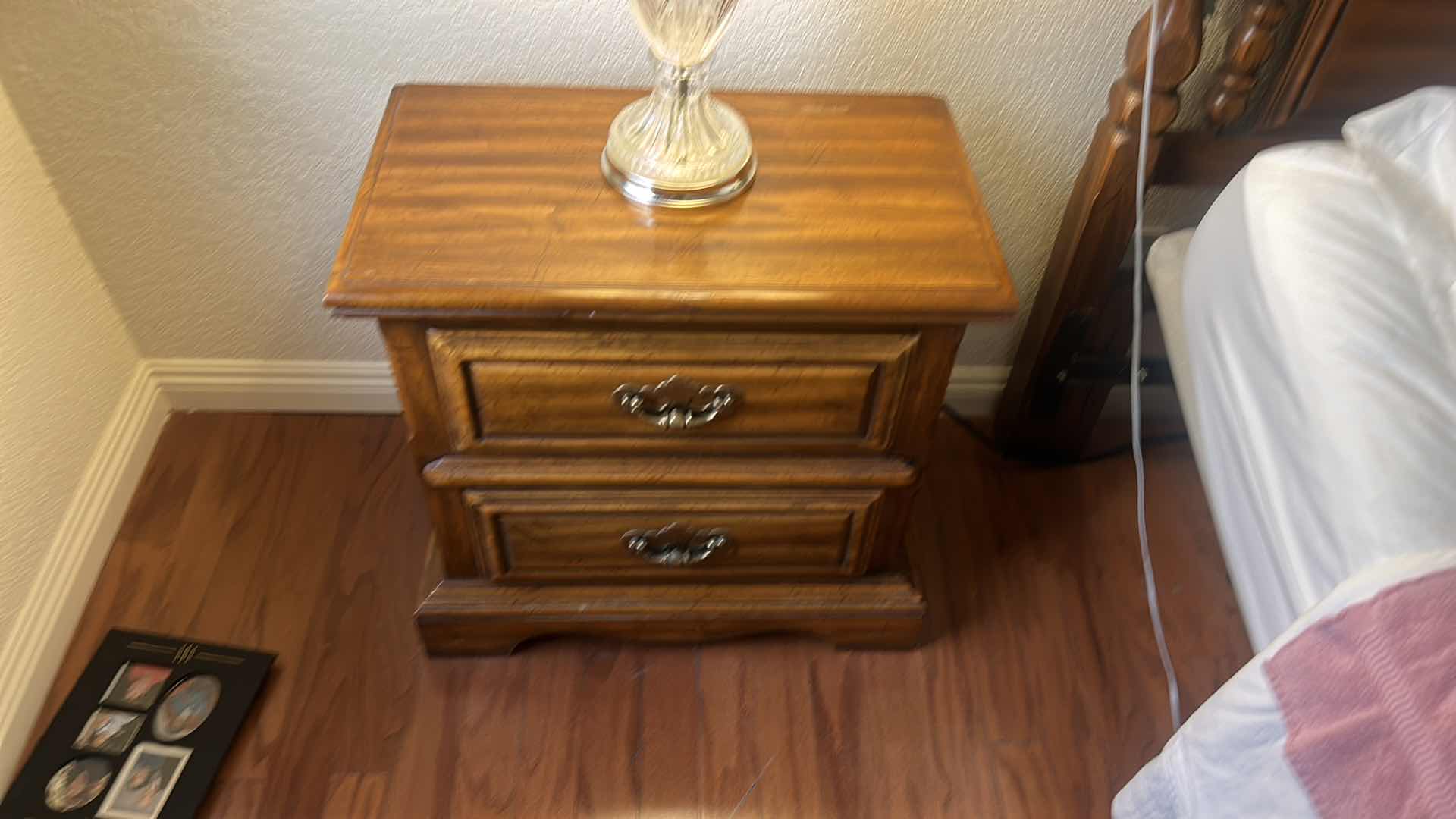 Photo 1 of 2 WOOD NIGHT STANDS 26“ x 15“ x 25“