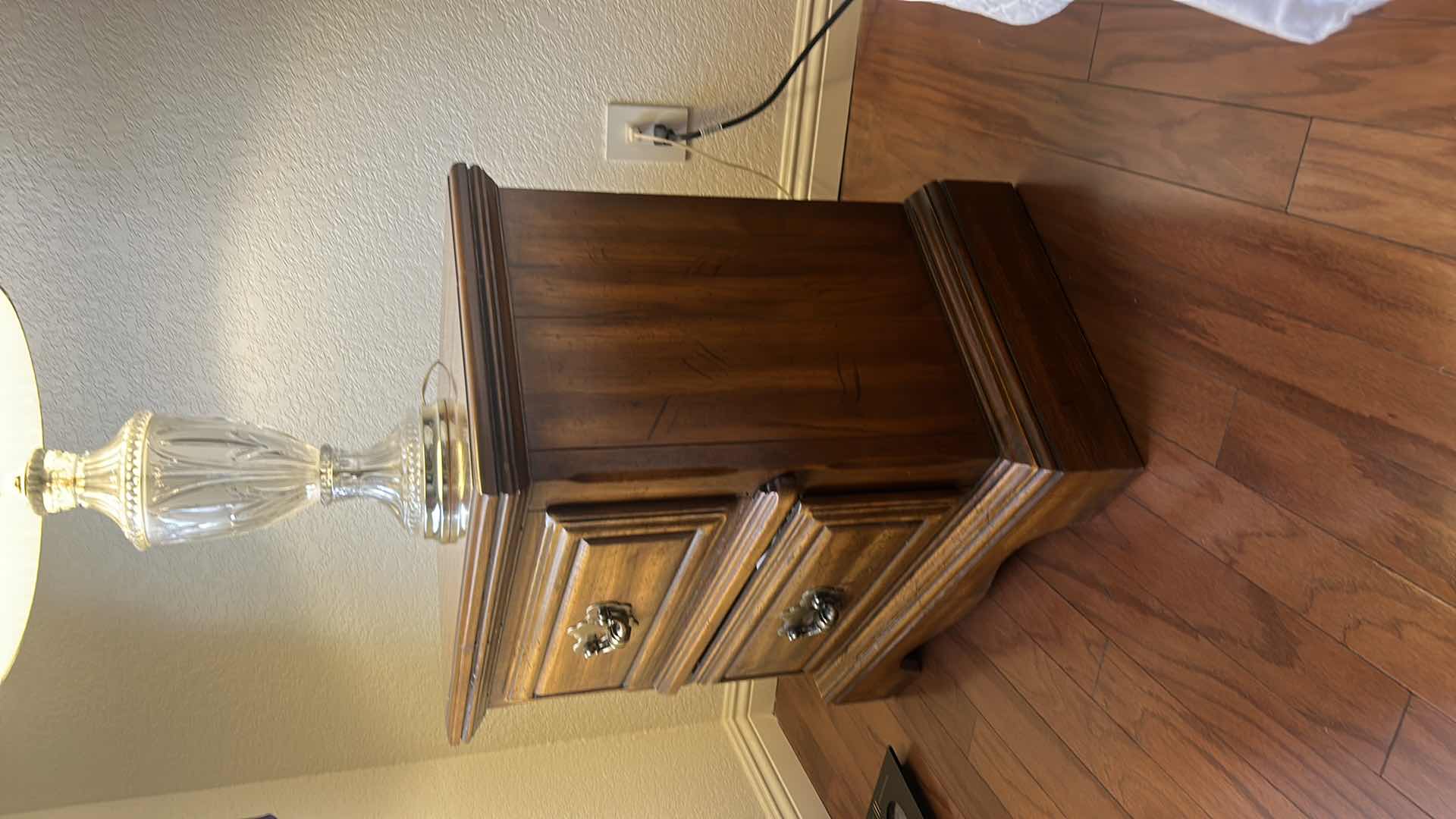 Photo 1 of 2 WOOD NIGHT STANDS 26“ x 15“ x 25“