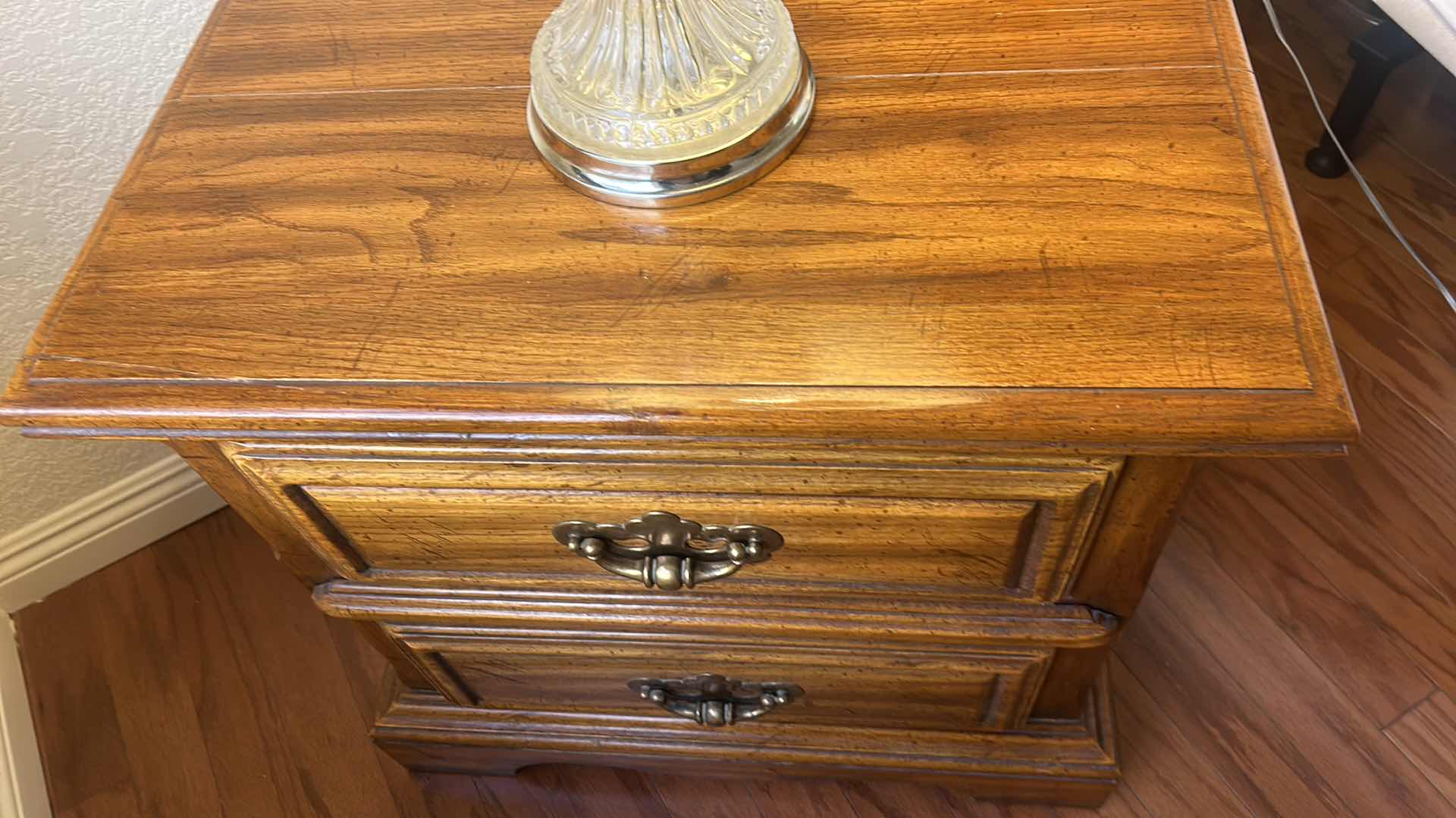 Photo 1 of 2 WOOD NIGHT STANDS 26“ x 15“ x 25“