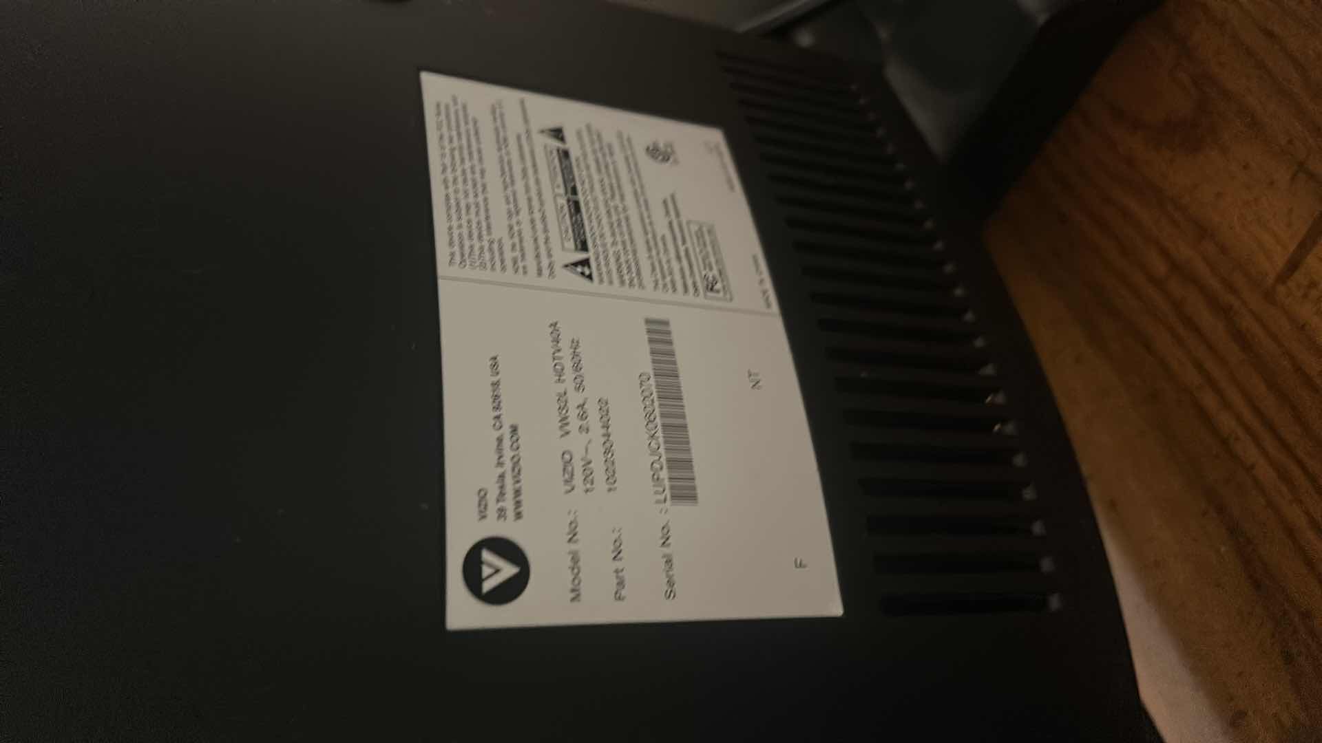 Photo 1 of 31” VIZIO TV, MAGNAVOX DVD PLAYER & and “THE COUNTDOWN” DVD WITH REMOTES