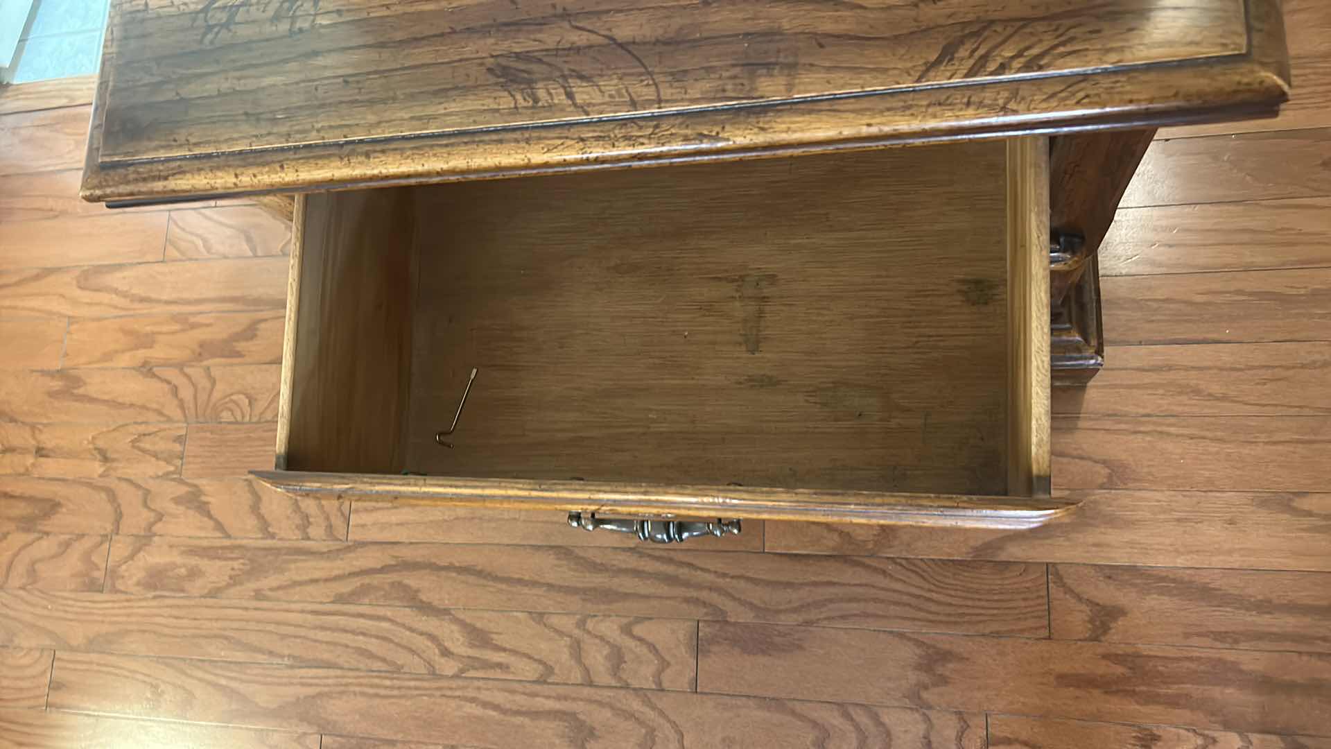 Photo 4 of VINTAGE WOOD NIGHTSTAND 26" X 15" X 25"