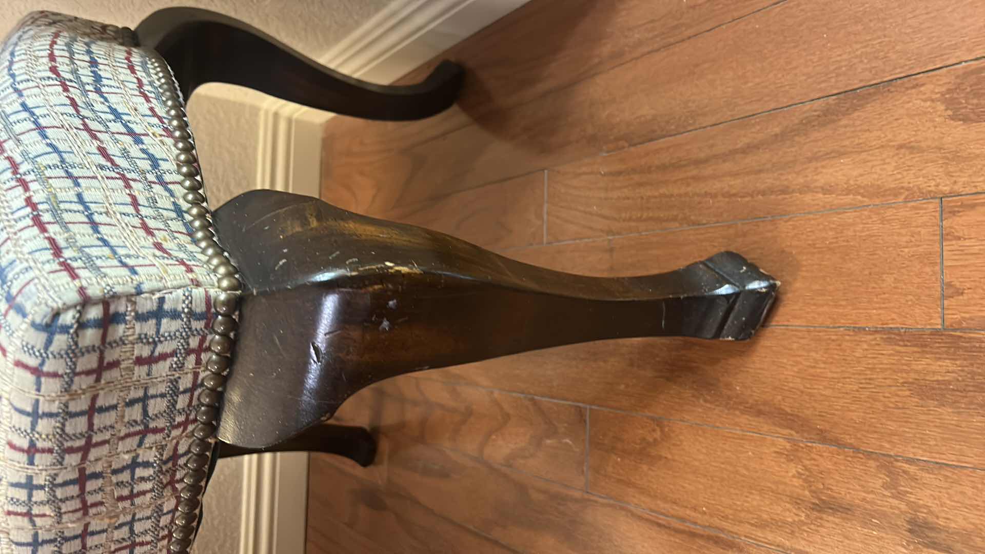 Photo 1 of VINTAGE ACCENT CHAIR WITH TALL BACK H4’