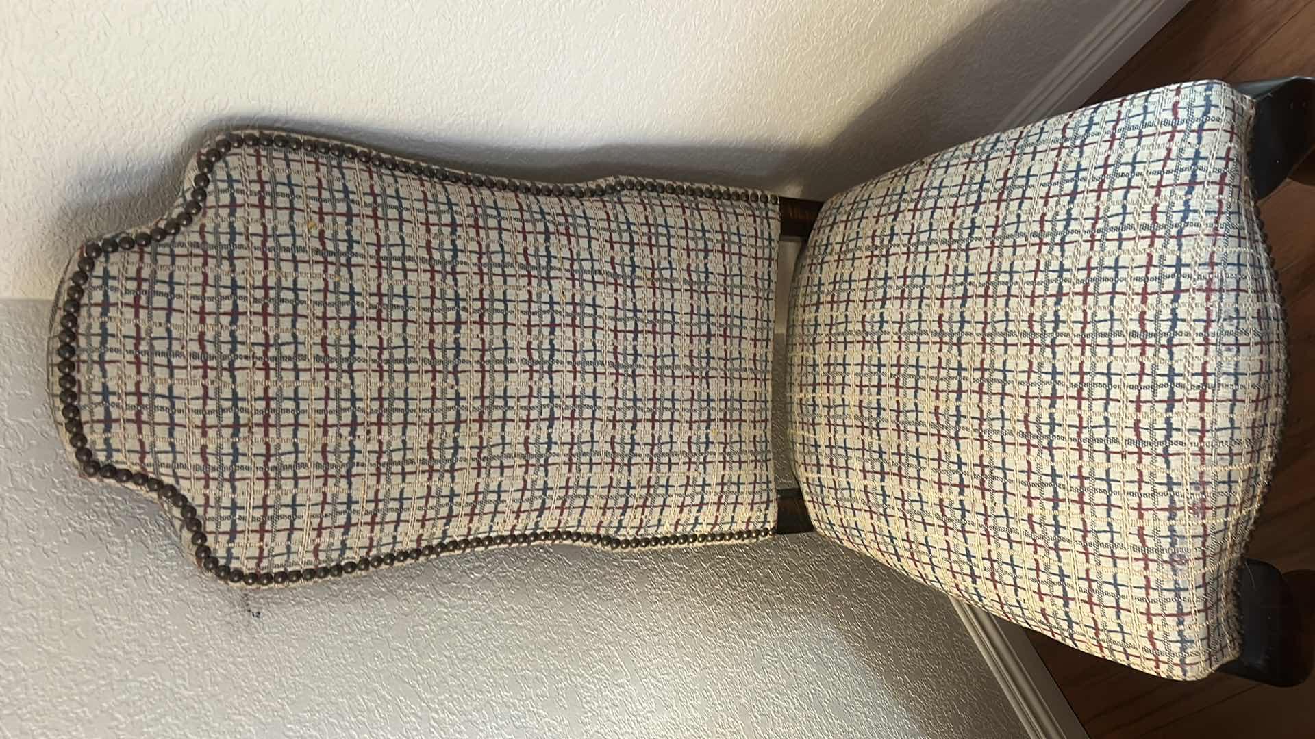 Photo 1 of VINTAGE ACCENT CHAIR WITH TALL BACK H4’