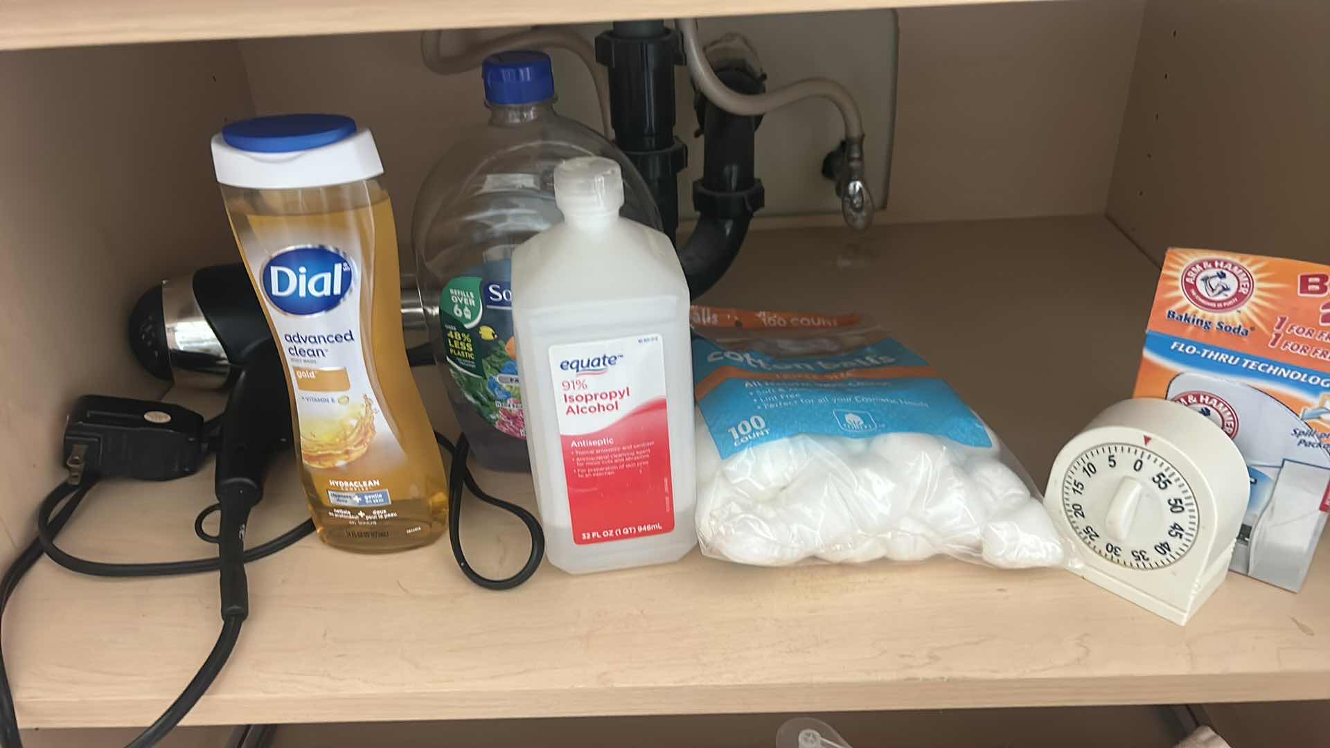 Photo 2 of CONTENTS OF CABINET- BATHROOM