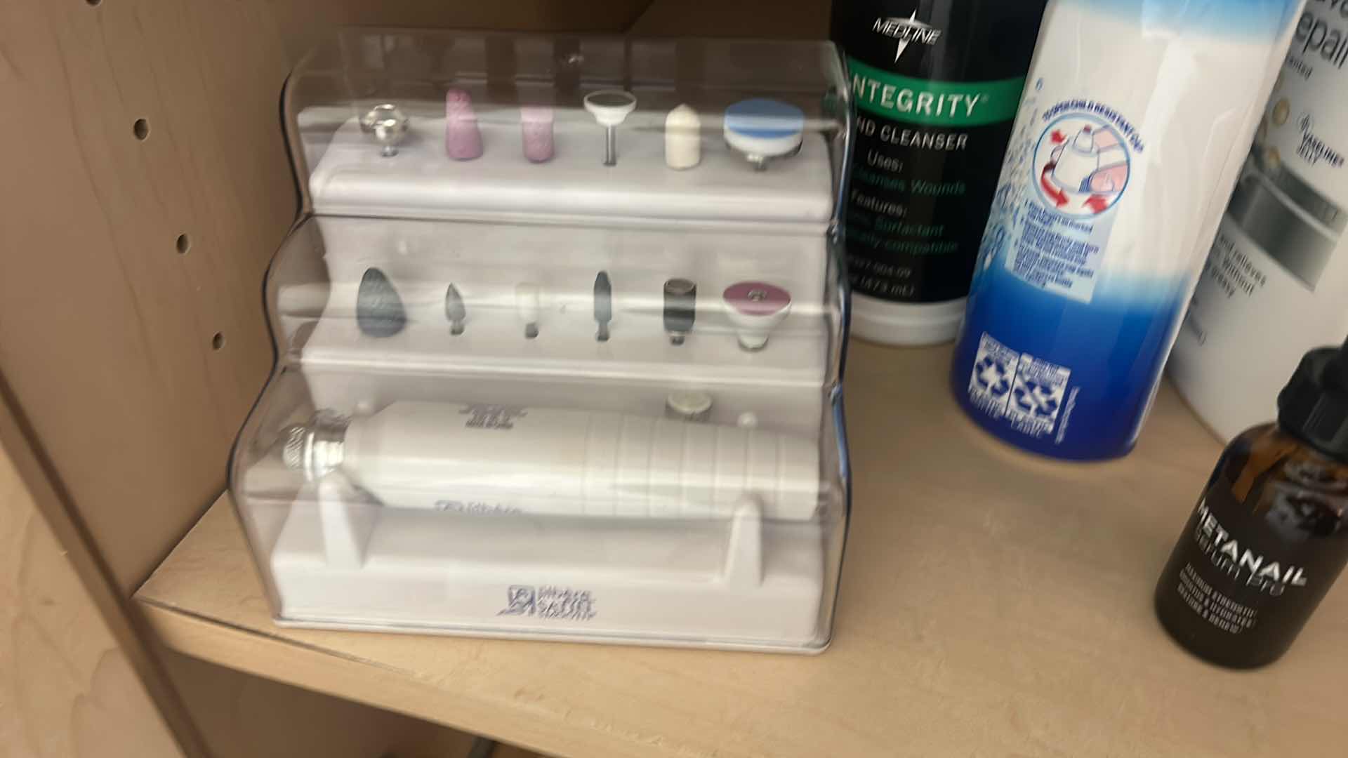 Photo 1 of CONTENTS OF CUPBOARD IN BATHROOM