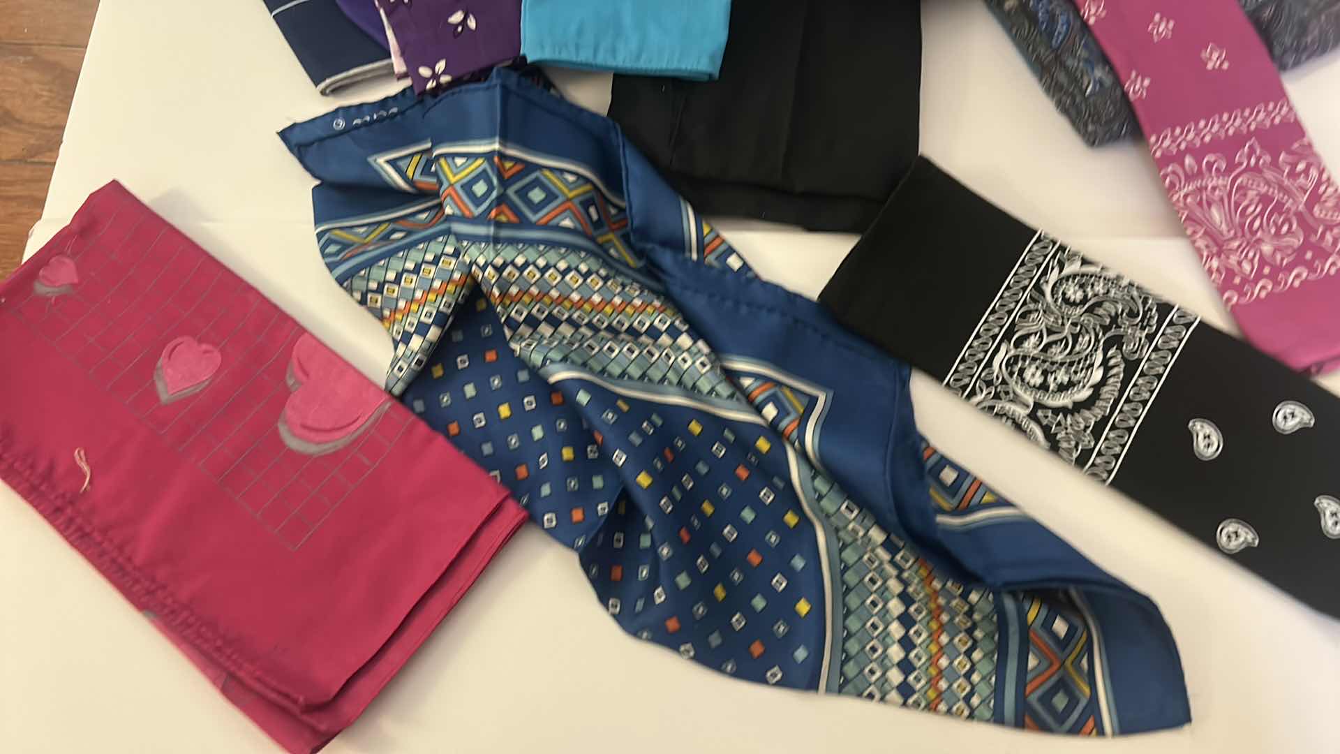 Photo 1 of SCARF AND BANDANA ASSORTMENT