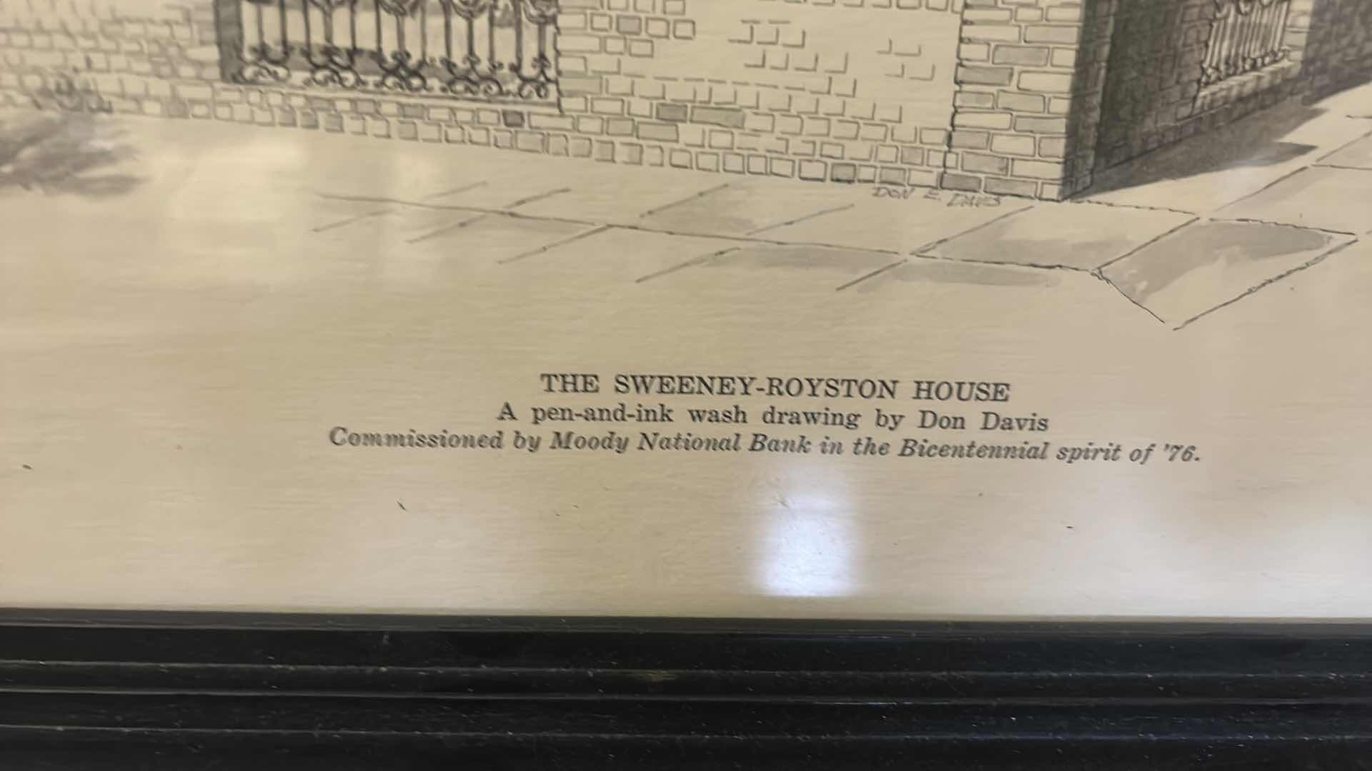 Photo 1 of 2 PEN AND INK DRAWINGS FRAMED ARTWORK12” x 15”