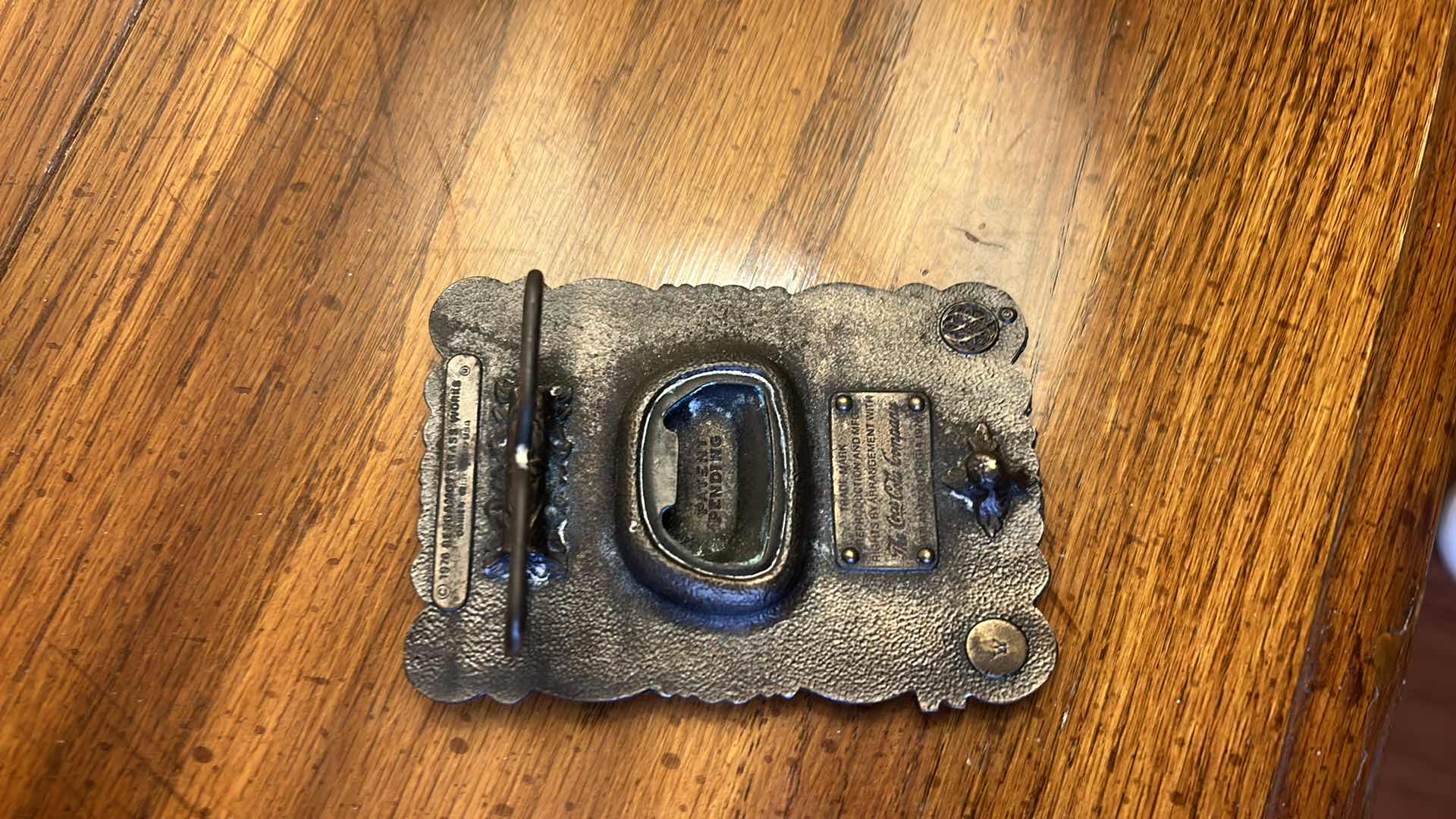 Photo 1 of VINTAGE METAL COCA COLA BELT BUCKLE