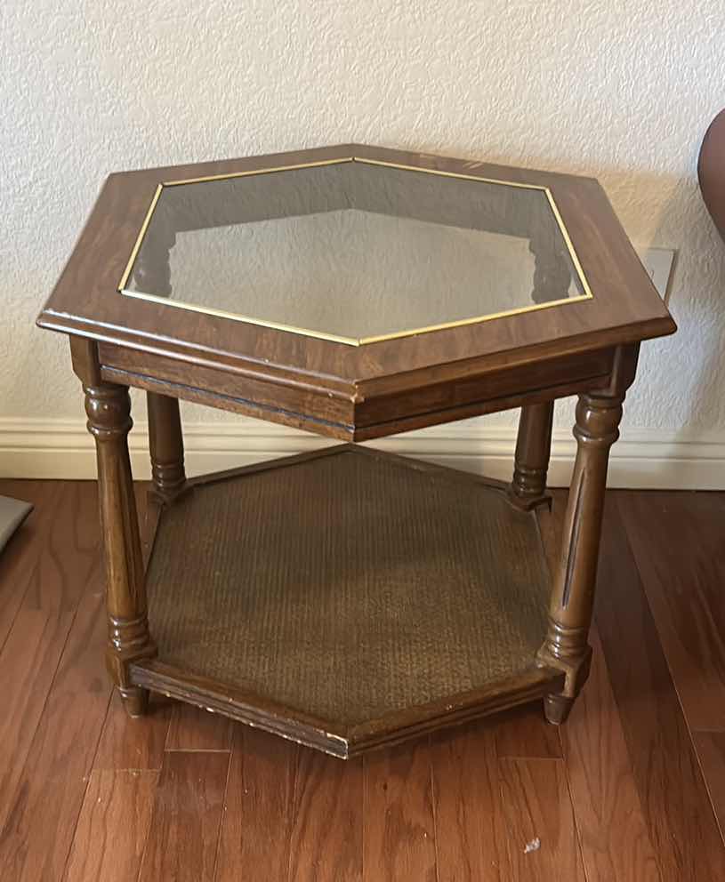 Photo 1 of VINTAGE TABLE 2’ x 27” x 21 1/2”