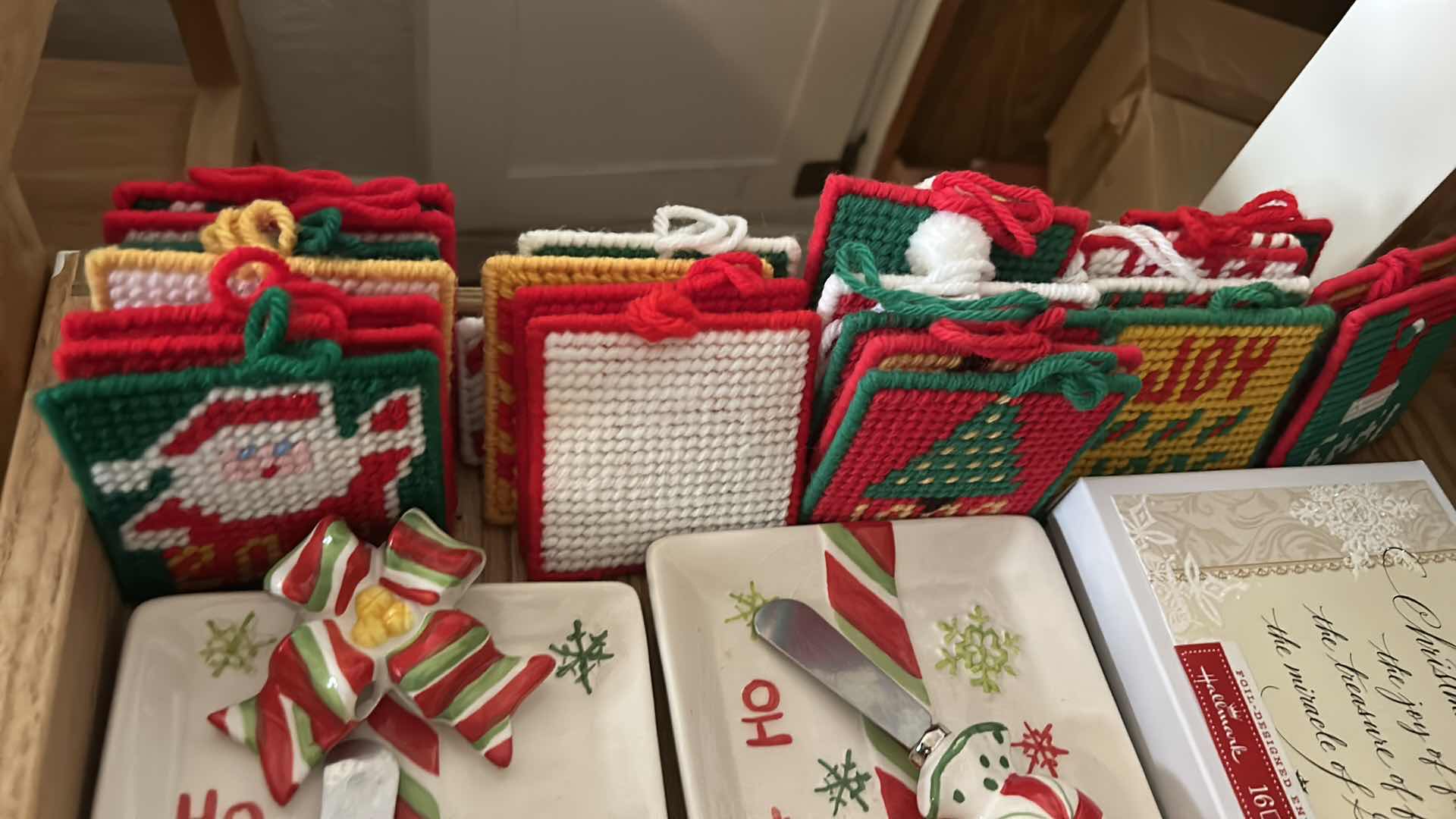 Photo 1 of 1 DRAWER FULL OF CHRISTMAS ITEMS