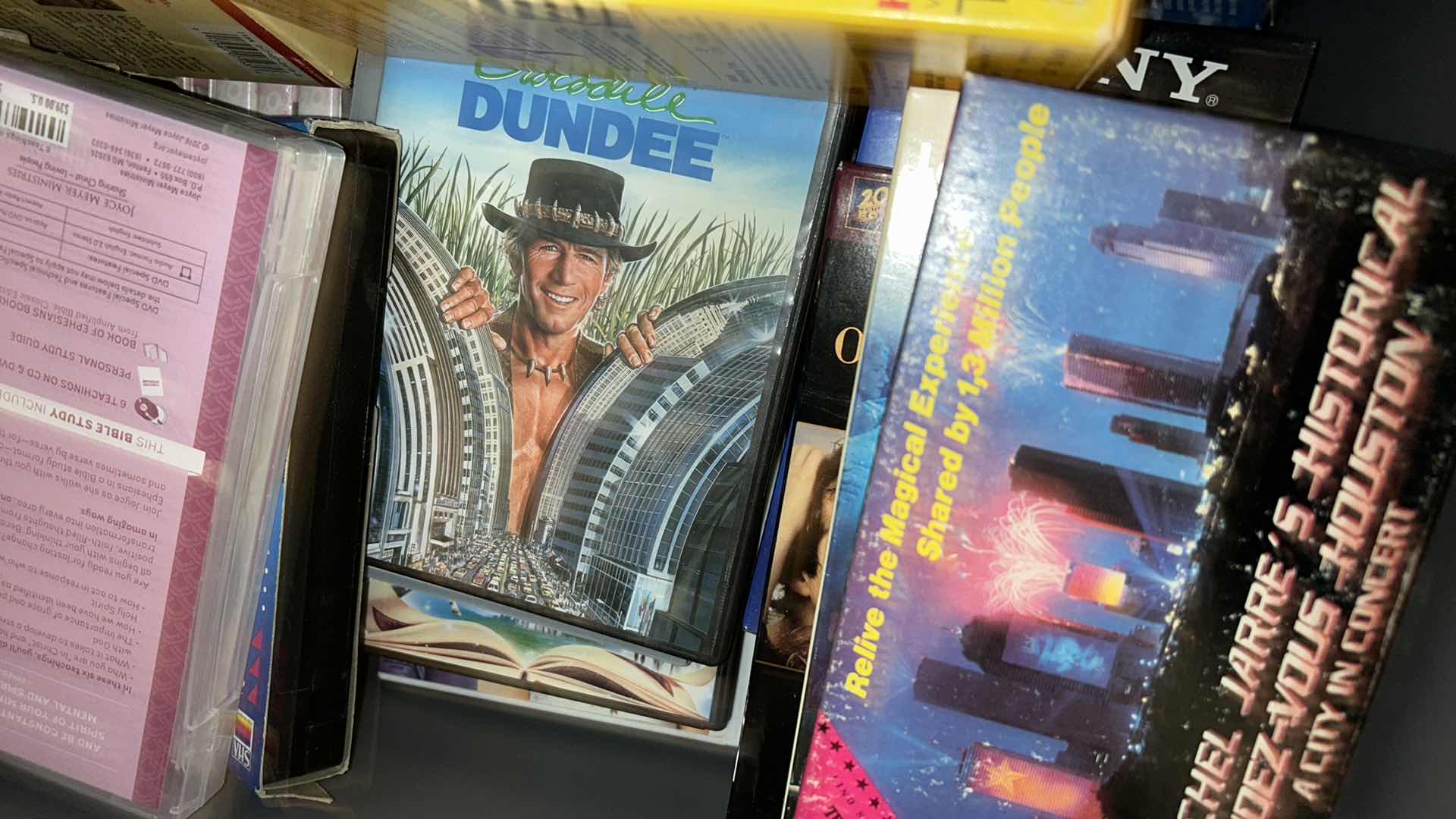 Photo 1 of LARGE TOTE FULL OF VHS MOVIES