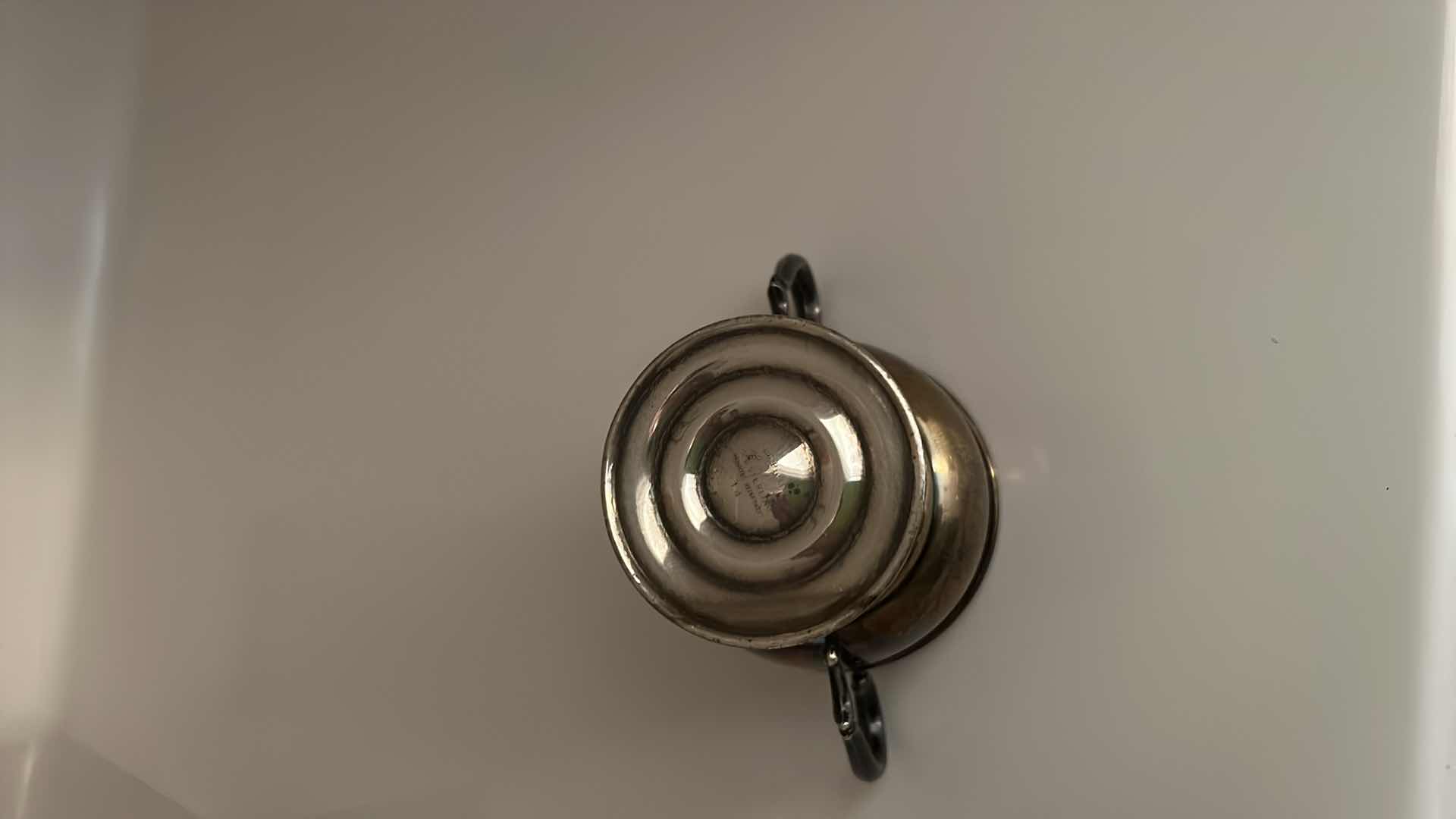 Photo 1 of VINTAGE STERLING SILVER CREAM AND SUGAR