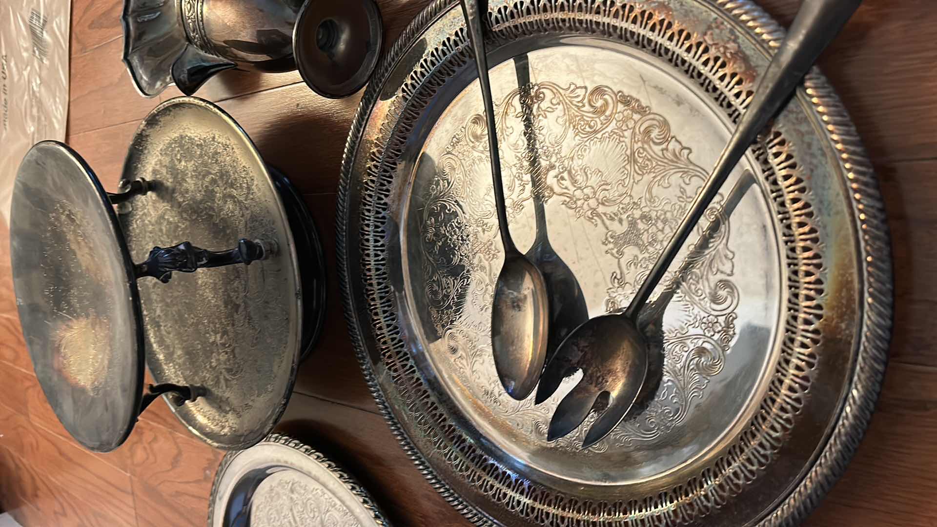 Photo 3 of VINTAGE SILVER PLATED ASSORTMENT