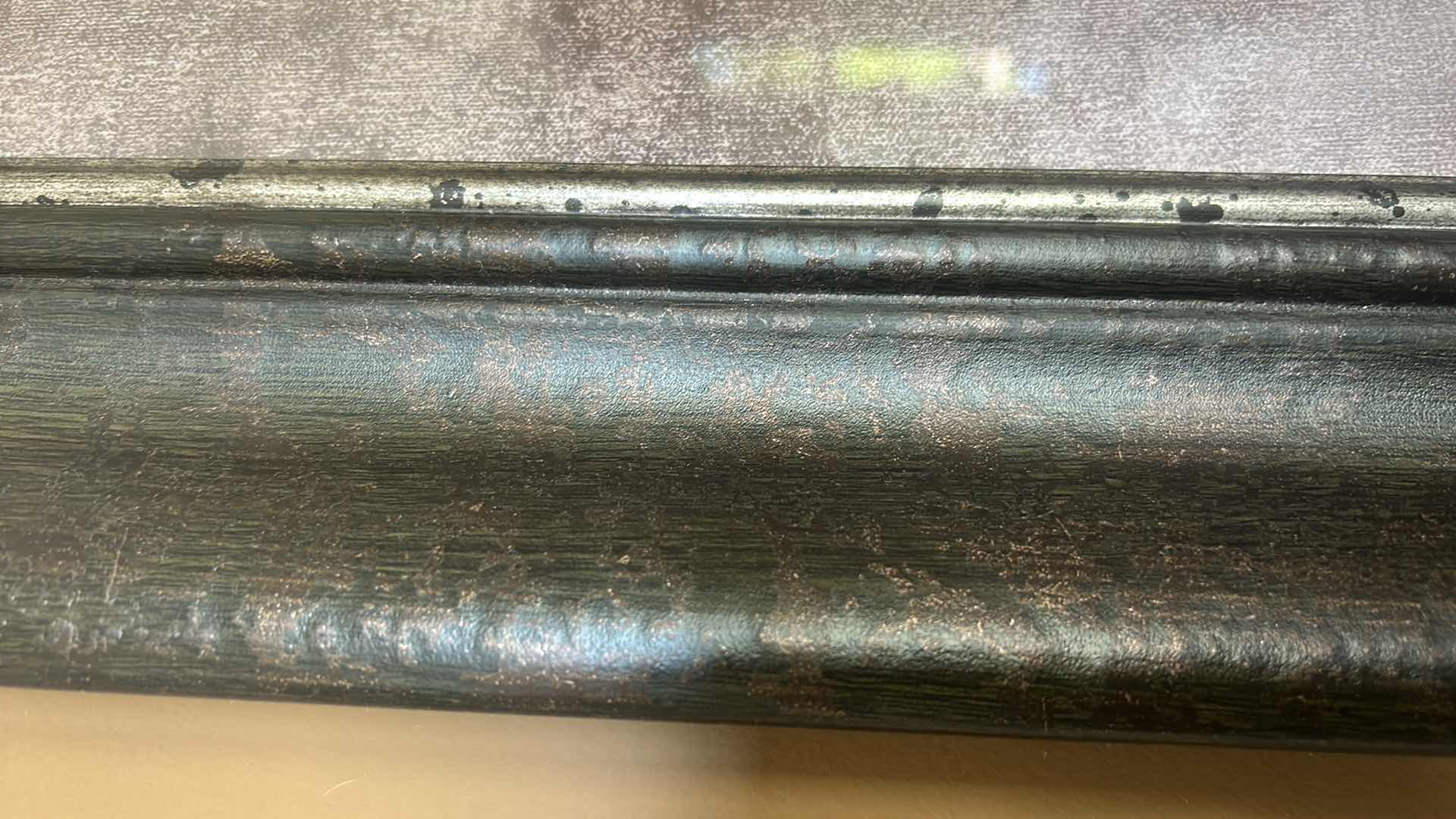 Photo 1 of SILVER BRONZE AND GOLD BRANCH WITH LEAVES FRAMED ARTWORK 33” x 33”