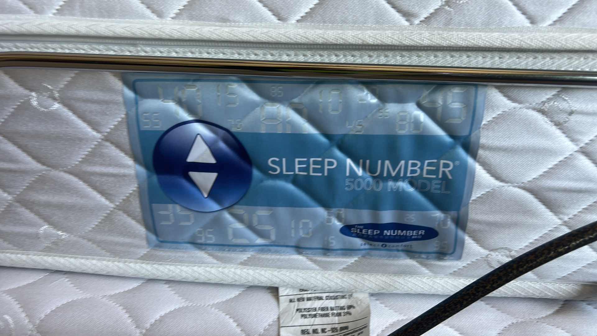 Photo 1 of 2 SLEEP NUMBER TWIN MATTRESS 5000 MODEL WITH BOX SPRINGS
