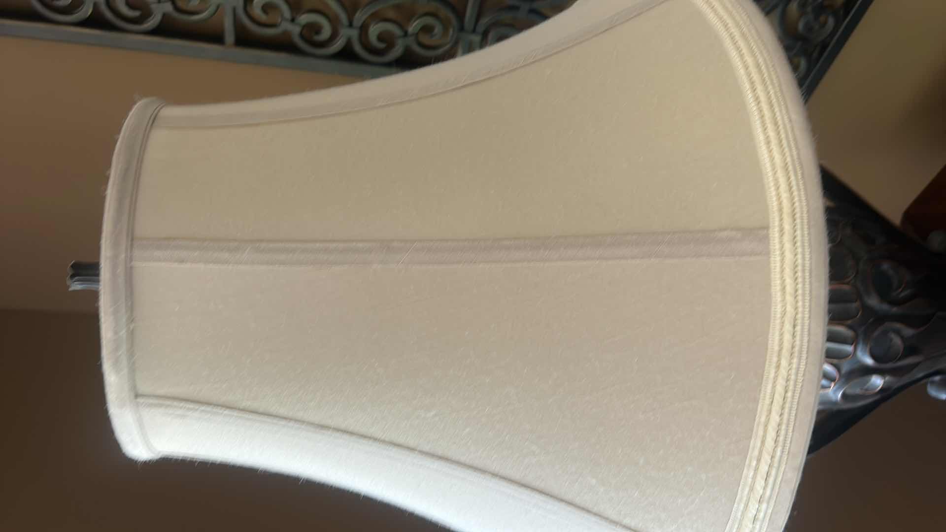 Photo 1 of MARBLE AND METAL TABLE LAMP H3’