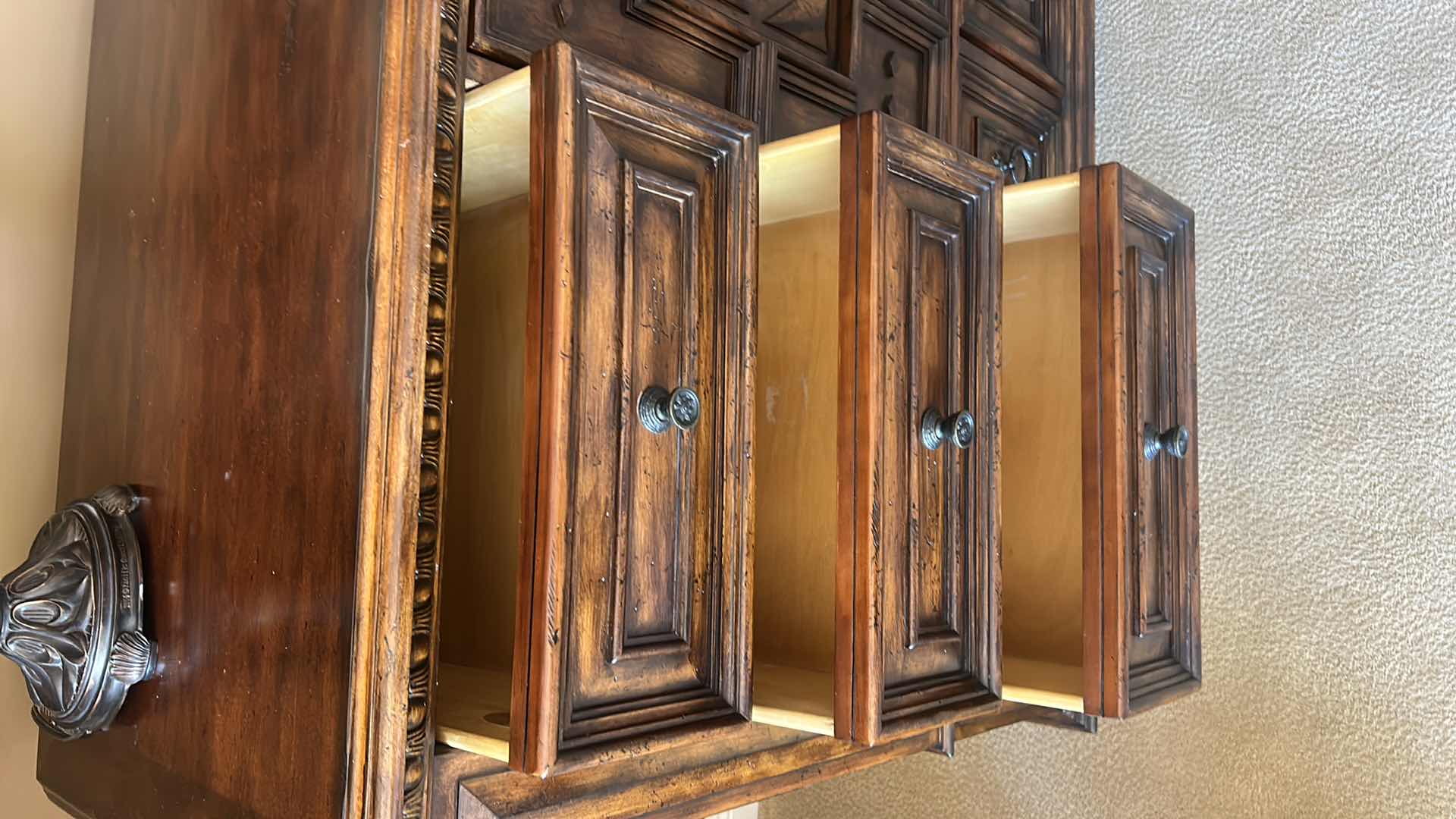 Photo 1 of HOOKER FURNITURE SEVEN SEAS COLLECTION DRESSER 64” x 24” x 44”