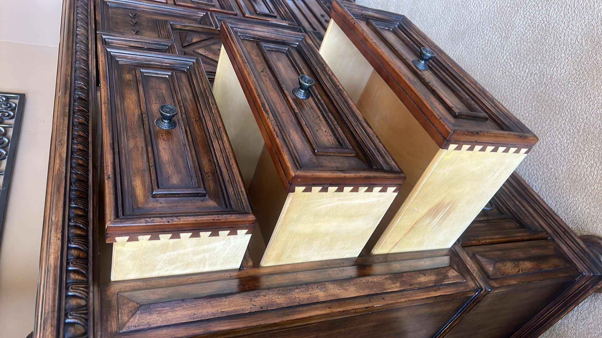 Photo 1 of HOOKER FURNITURE SEVEN SEAS COLLECTION DRESSER 64” x 24” x 44”