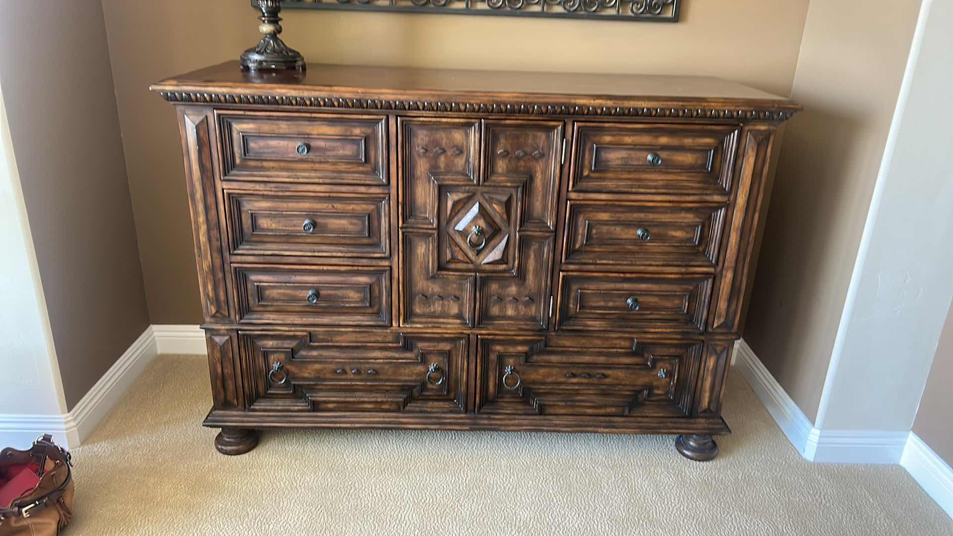 Photo 1 of HOOKER FURNITURE SEVEN SEAS COLLECTION DRESSER 64” x 24” x 44”