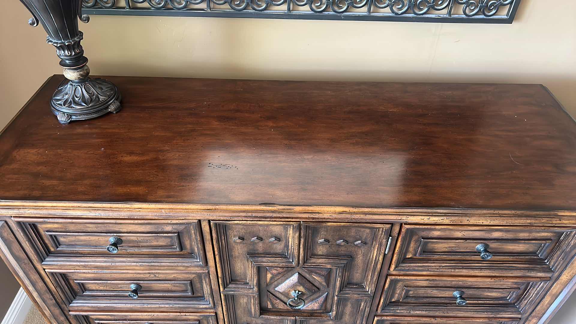 Photo 1 of HOOKER FURNITURE SEVEN SEAS COLLECTION DRESSER 64” x 24” x 44”