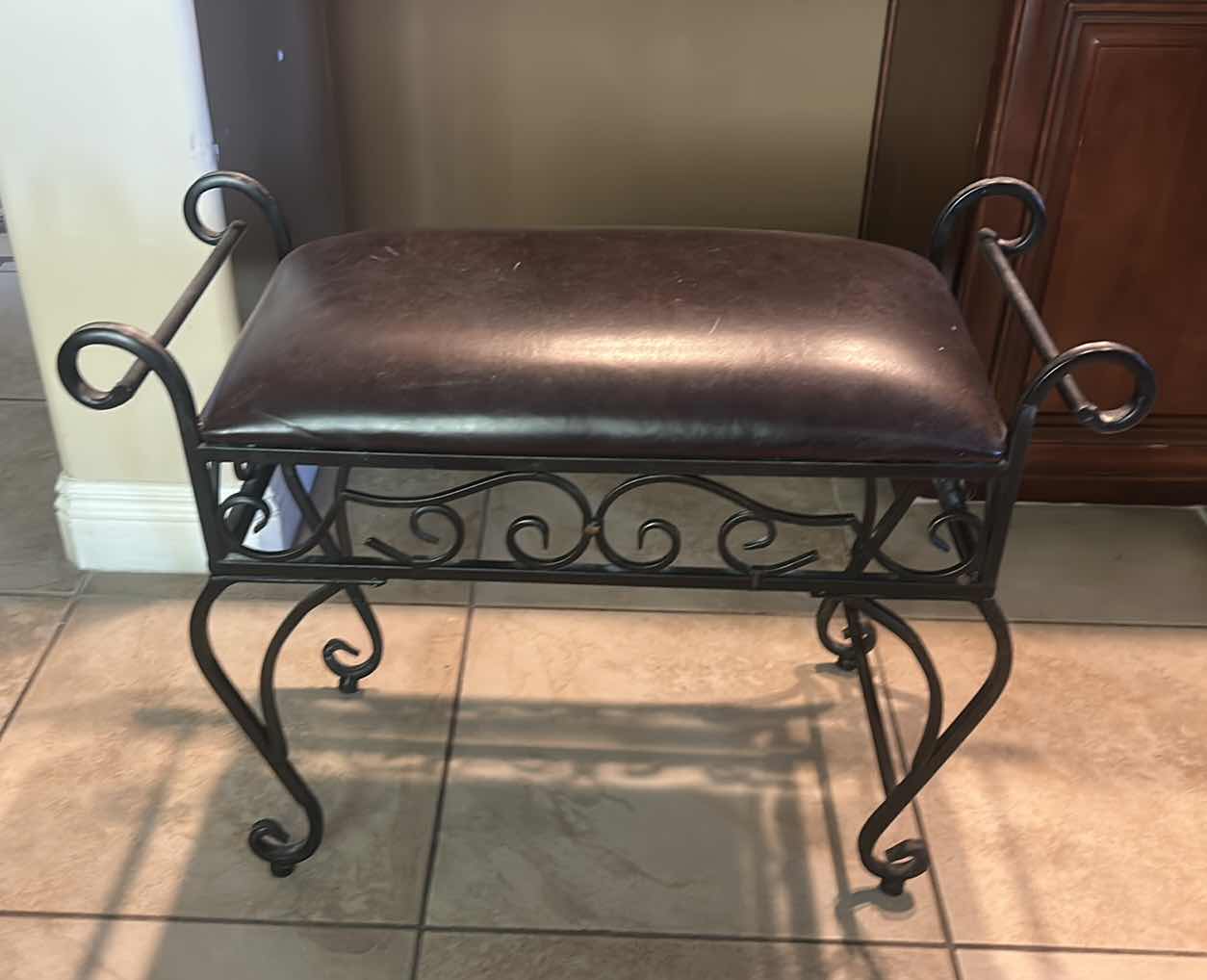 Photo 1 of VANITY CHAIR 30” x 13” x 22”