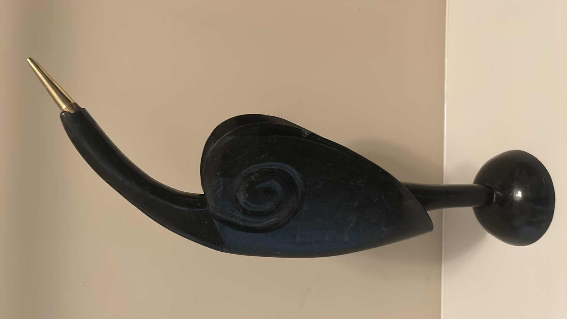 Photo 1 of STONE BIRD STATUE H21.5”