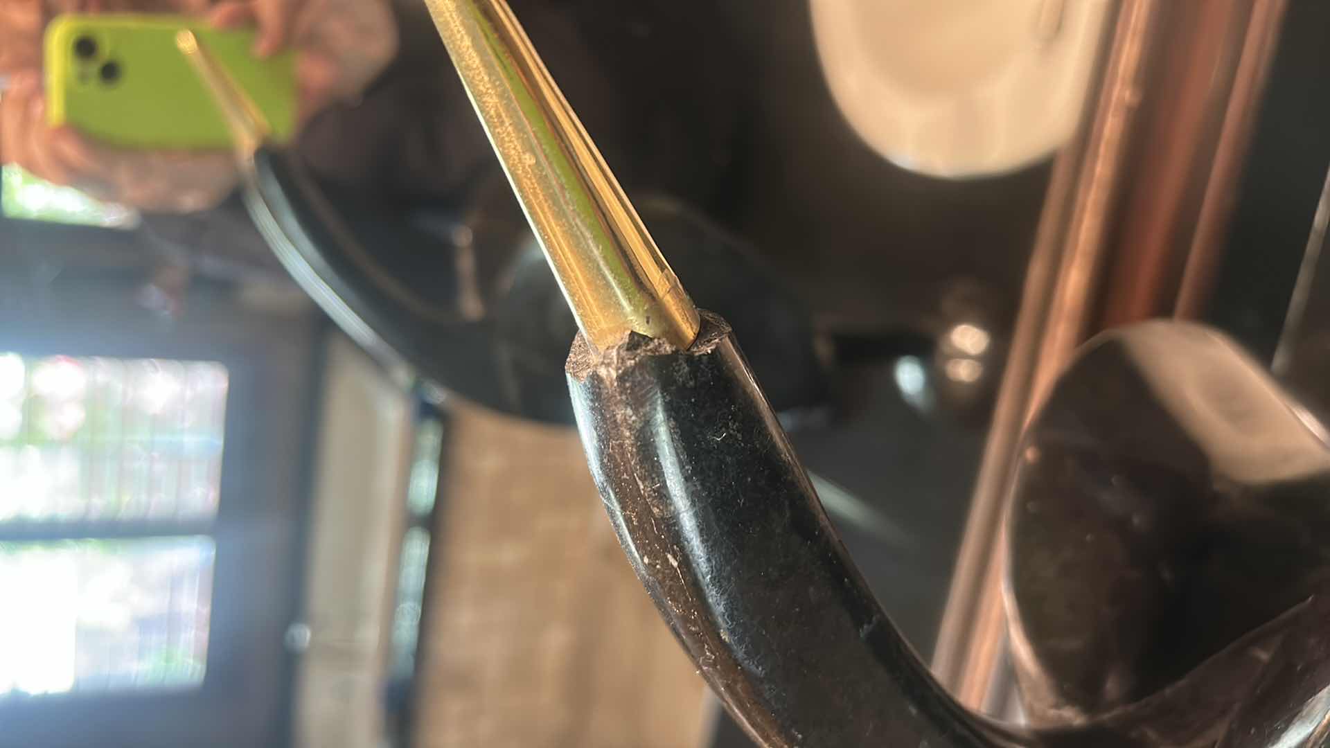 Photo 1 of STONE BIRD STATUE H21.5”