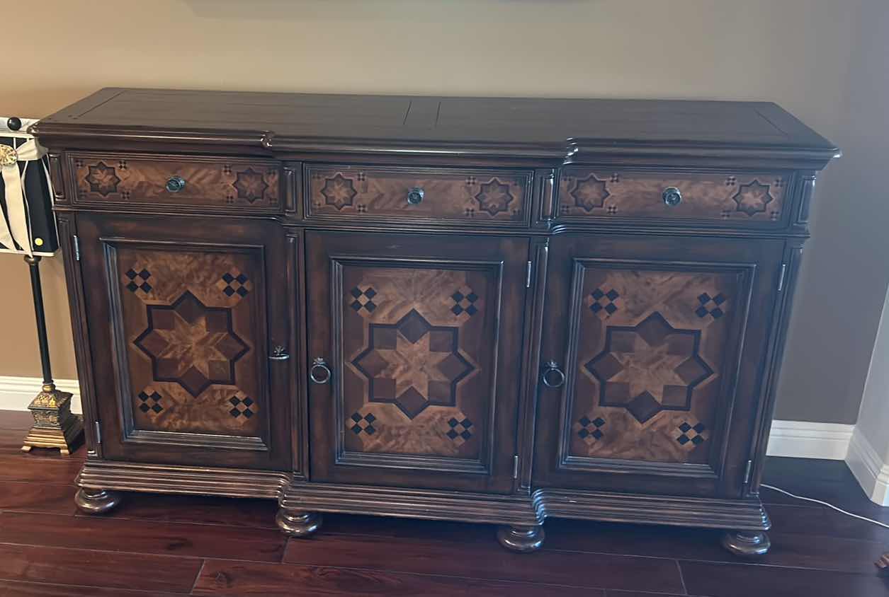 View 2 of HOOKER FURNITURE -  BUFFET / SIDEBOARD / CREDENZA 6’ x 20” x 43”