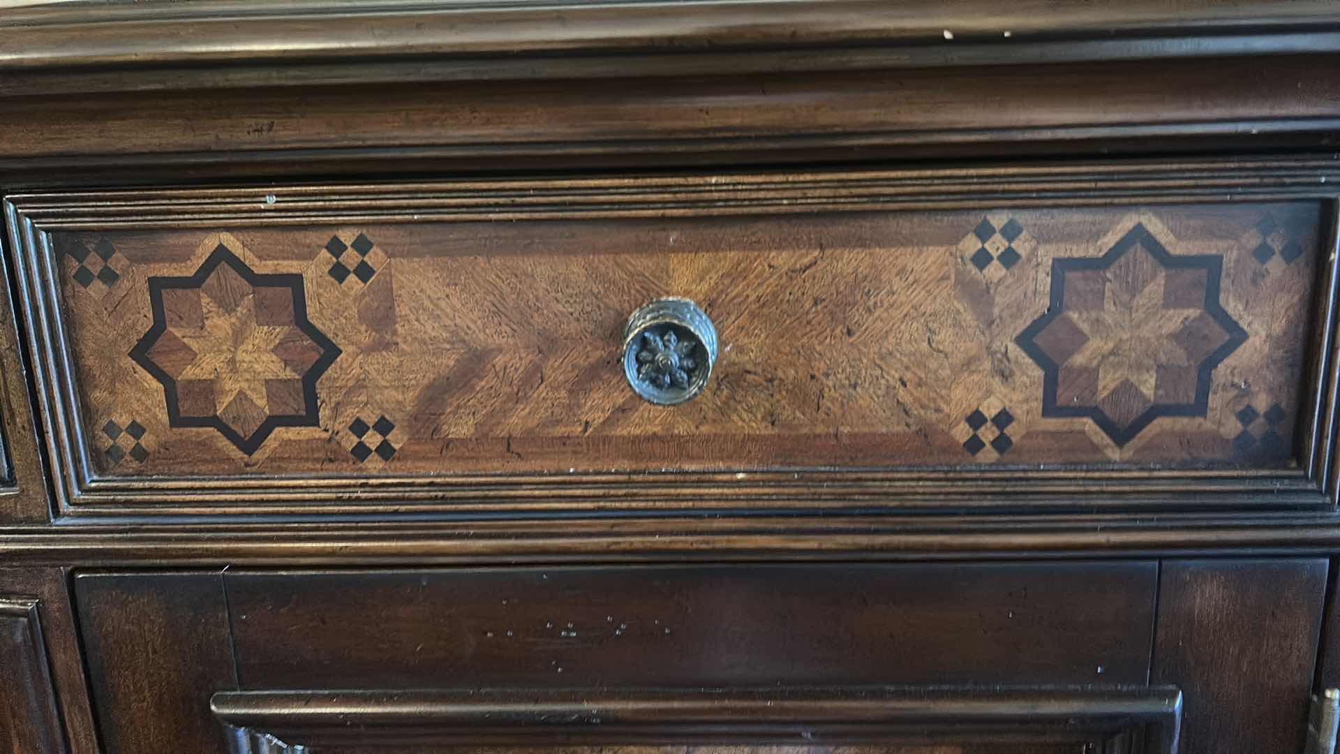 View 4 of HOOKER FURNITURE -  BUFFET / SIDEBOARD / CREDENZA 6’ x 20” x 43”