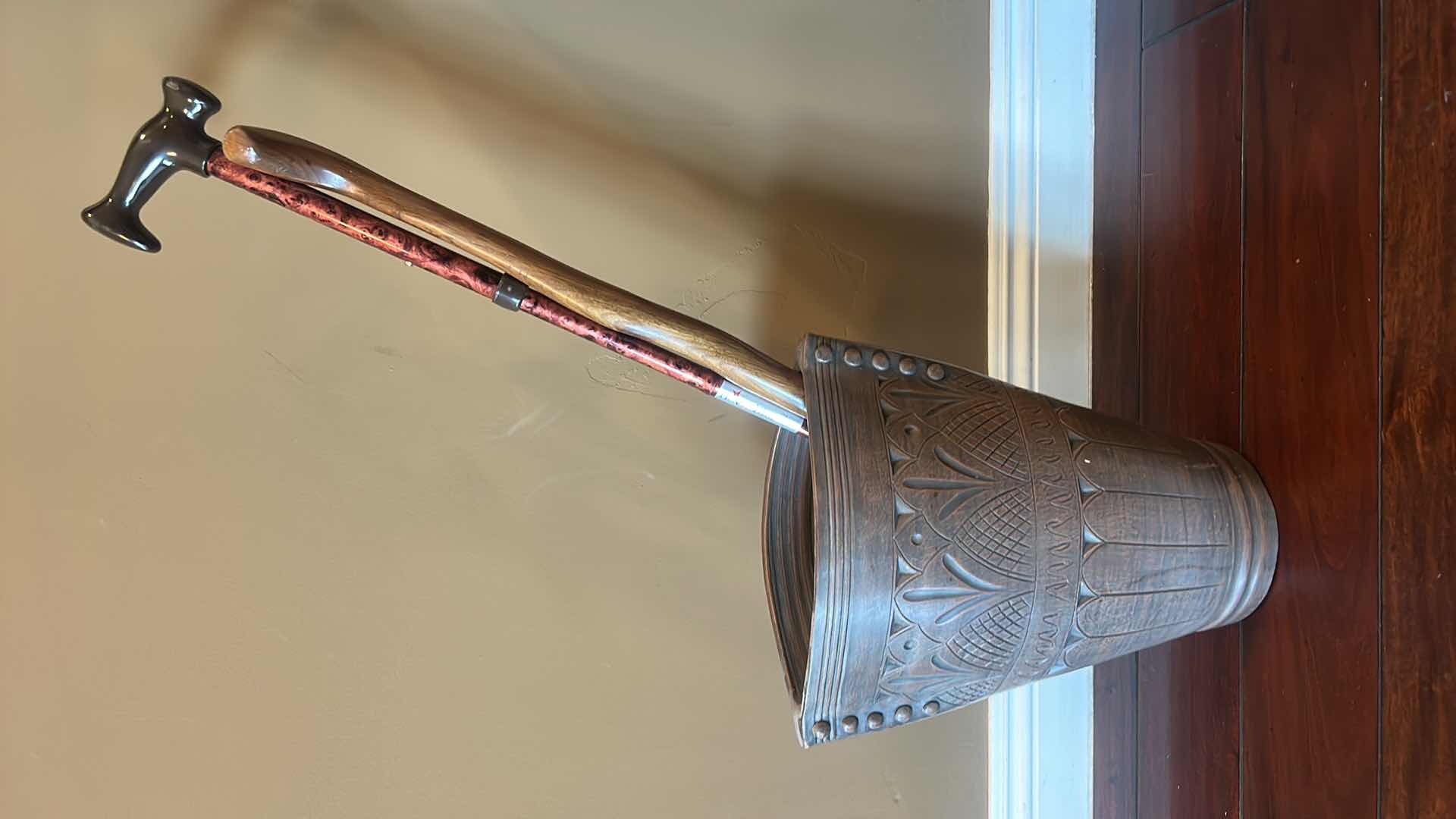 Photo 1 of UMBRELLA STAND WITH 2 CANES