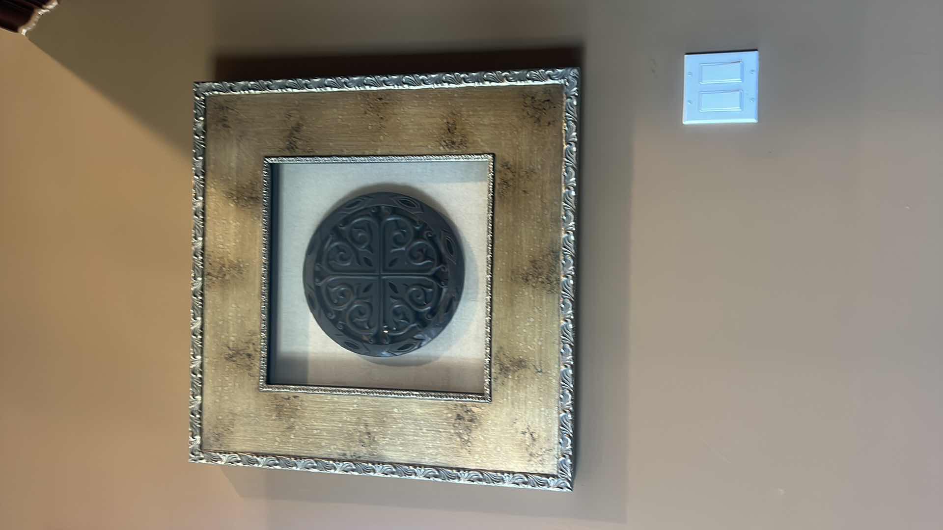 Photo 1 of FRAMED SHADOW BOX 27 1/2” x 27 1/2” x 2 1/2”