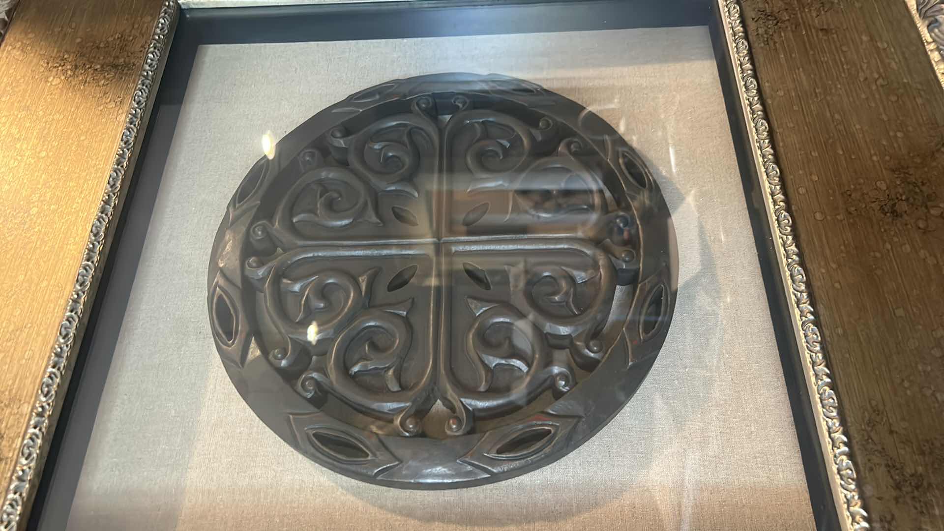 Photo 1 of FRAMED SHADOW BOX 27 1/2” x 27 1/2” x 2 1/2”