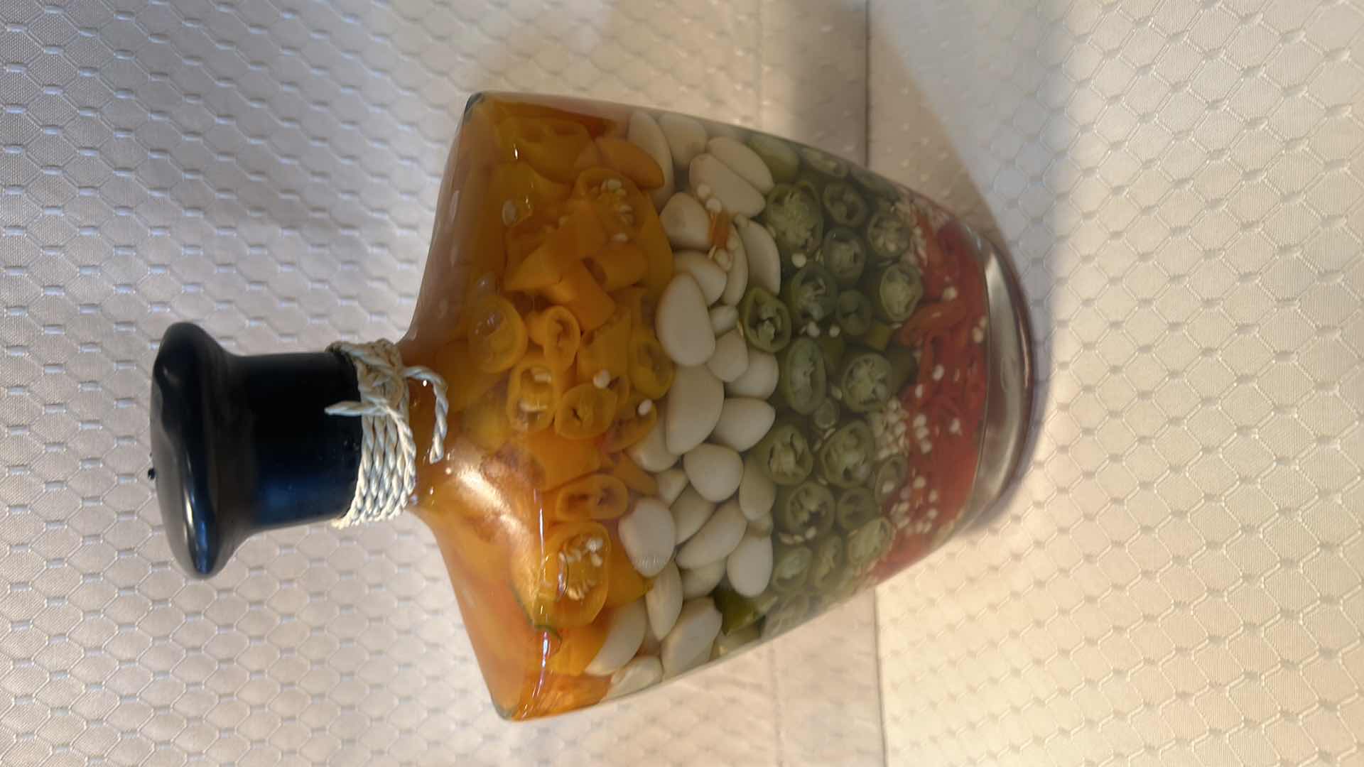 Photo 1 of 4 SEALED OIL AND HERB FILLED GLASS JARS