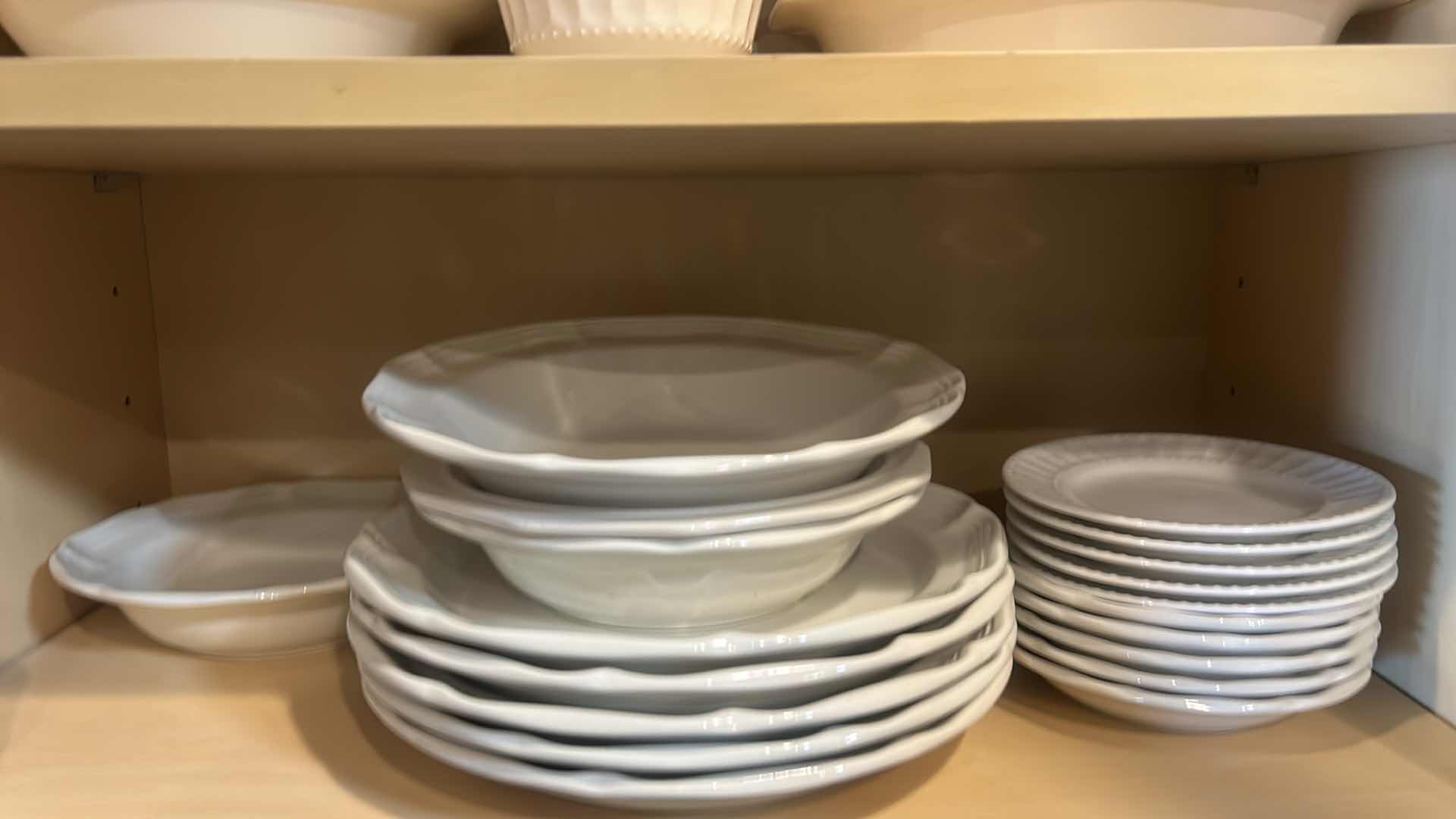 Photo 1 of CONTENTS OF KITCHEN CABINET