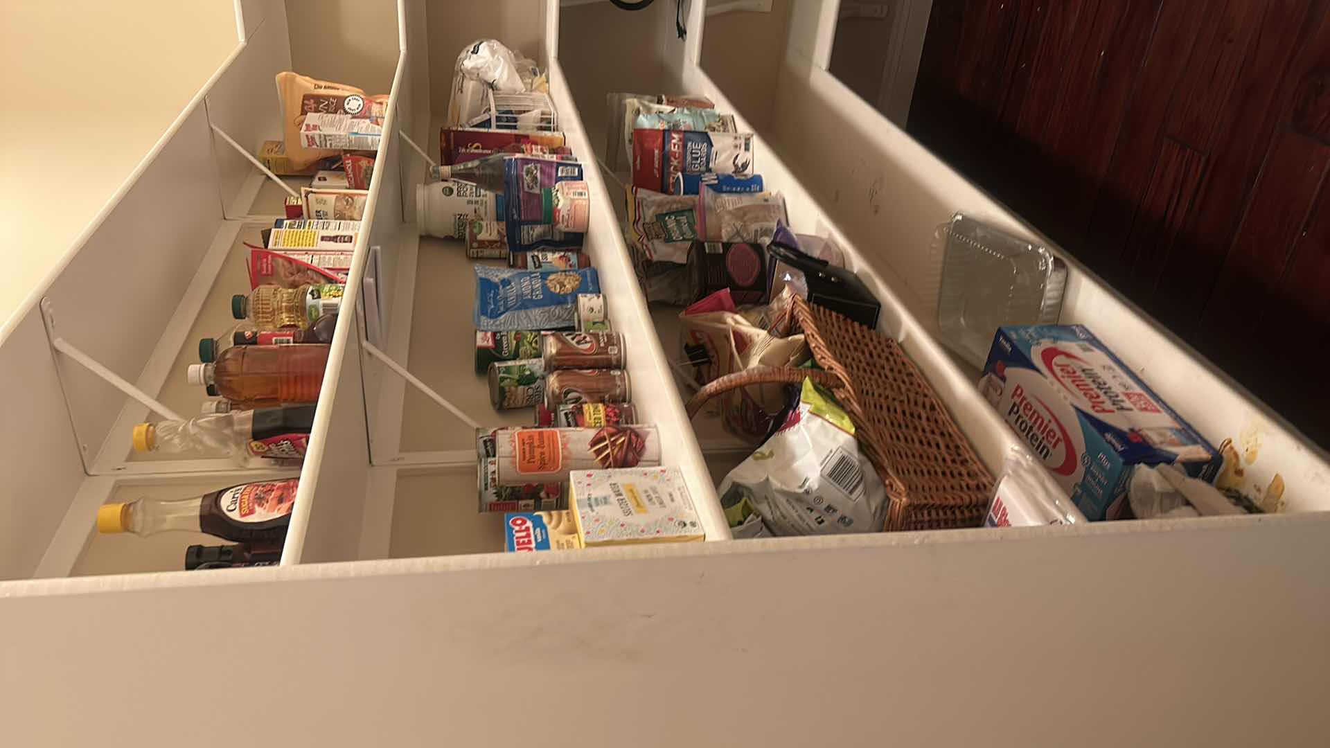 Photo 1 of ENTIRE LEFT SIDE OF
FOOD PANTRY