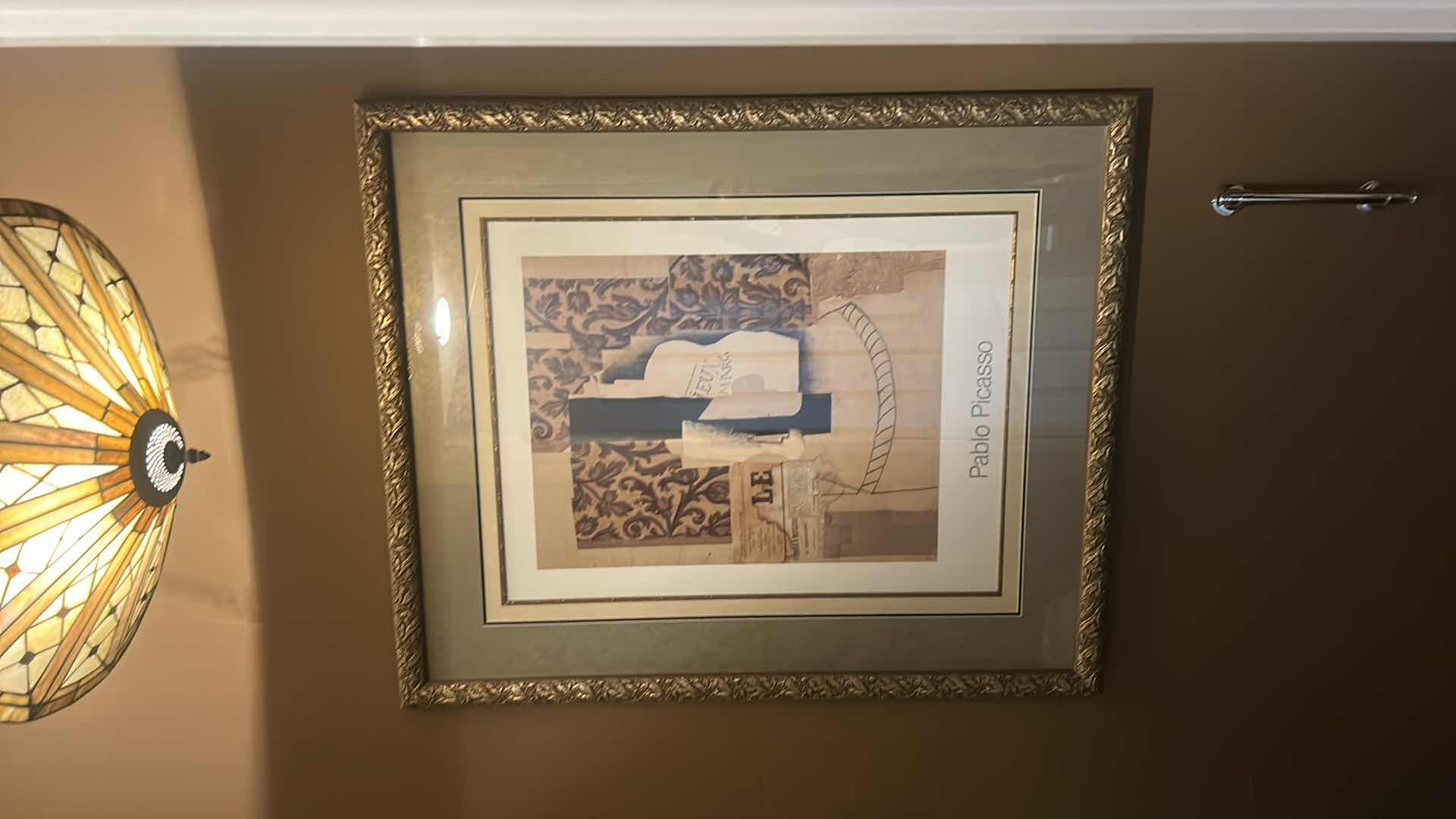 Photo 1 of PABLO PICASSO FRAMED PRINT ARTWORK 39 1/2 x 47 1/2