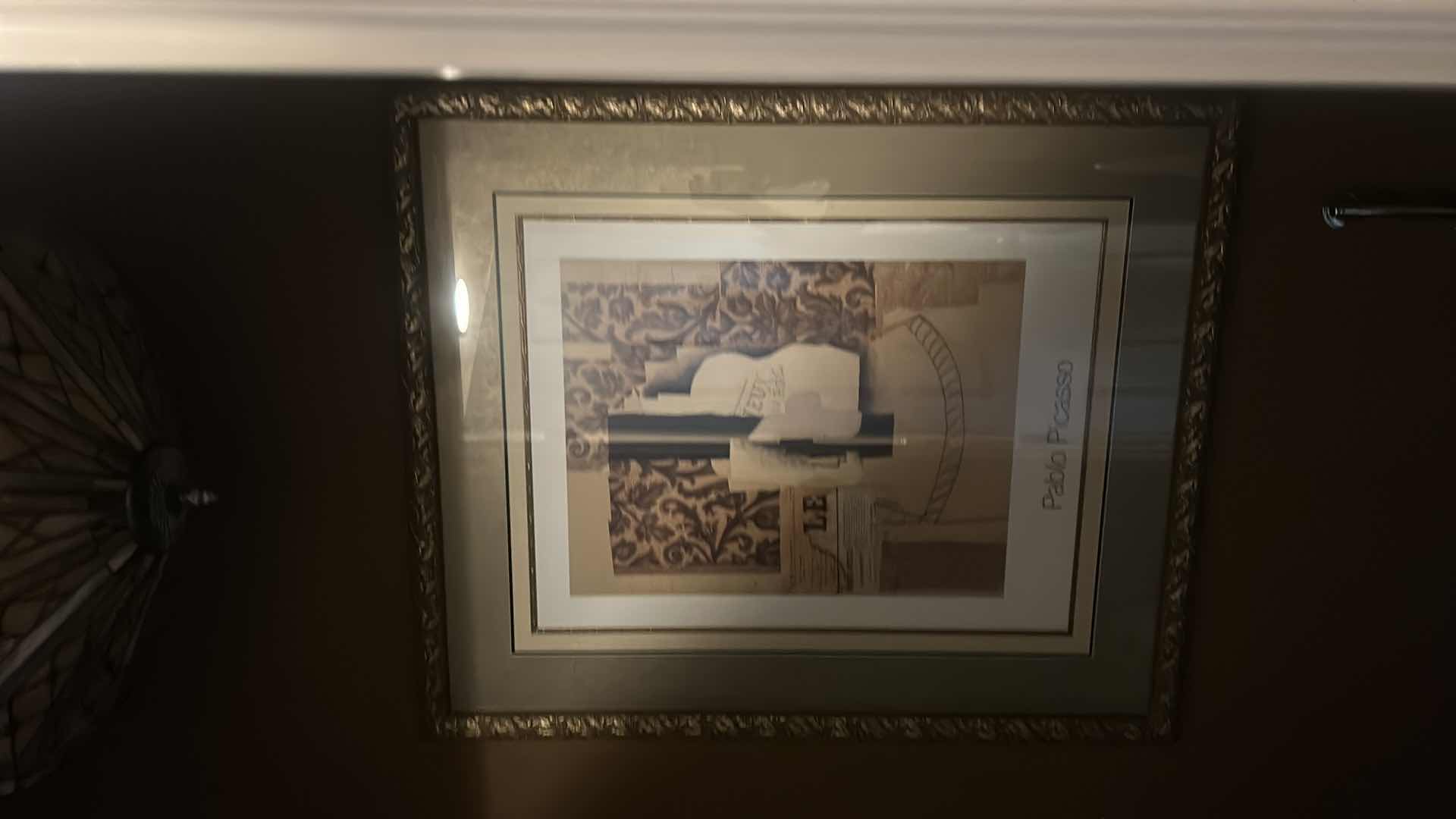 Photo 1 of PABLO PICASSO FRAMED PRINT ARTWORK 39 1/2 x 47 1/2